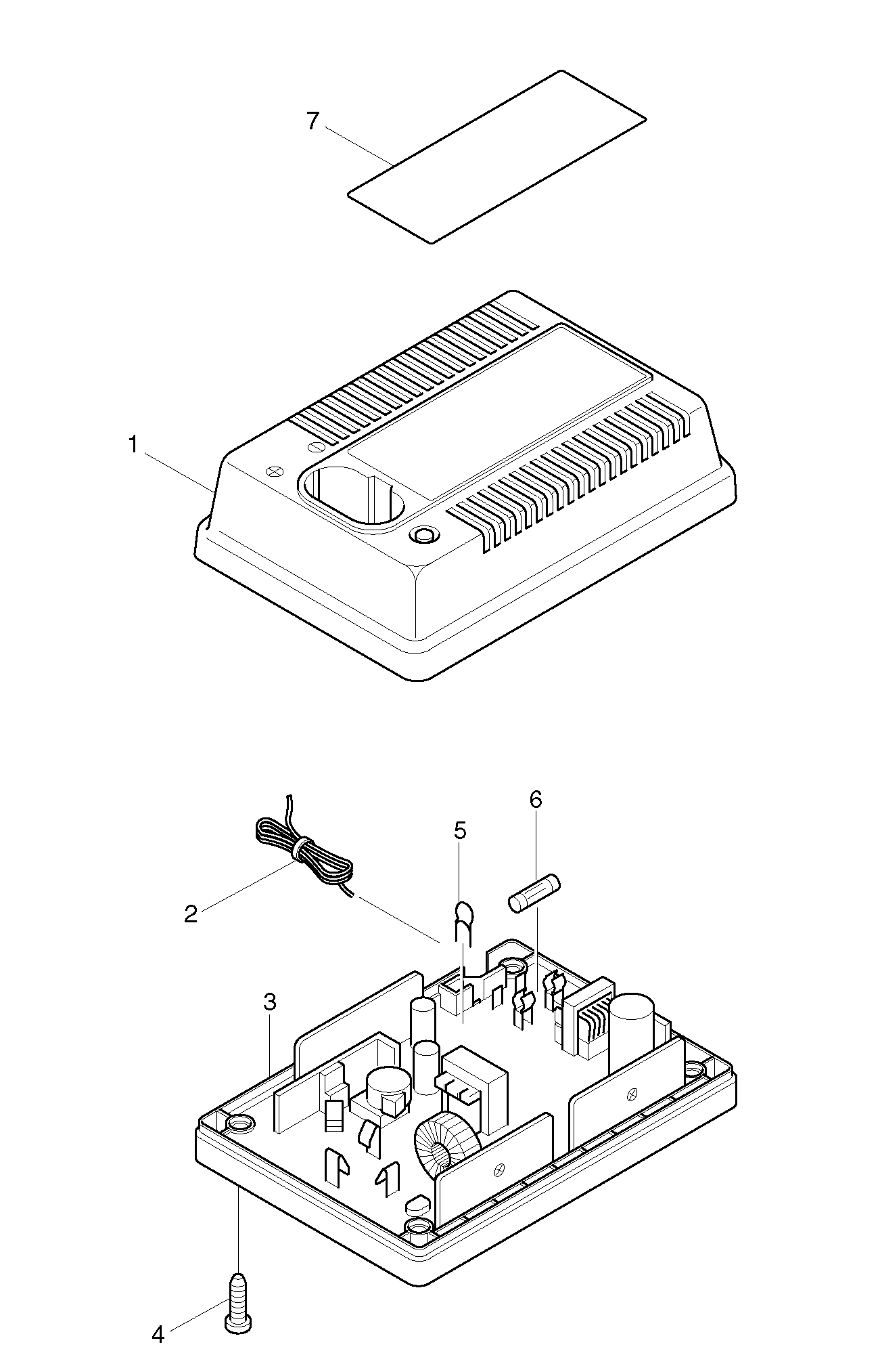 Makita DC1209 parts diagram, sheet 1