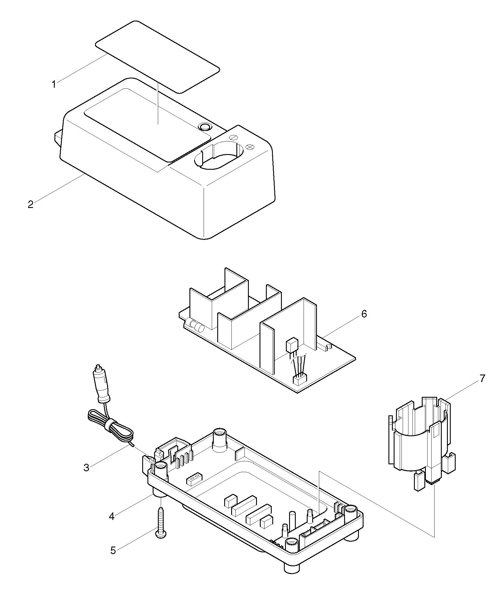 Makita DC1412 parts diagram, sheet 1