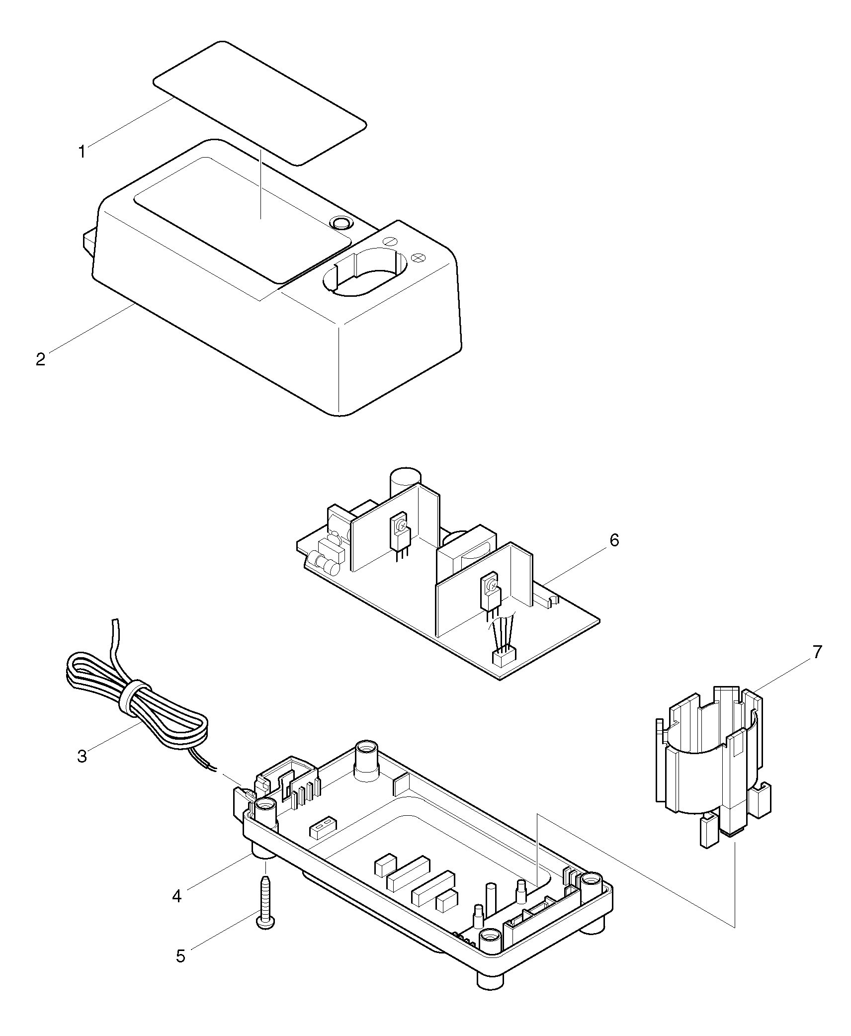 Makita DC1413 parts diagram, sheet 1