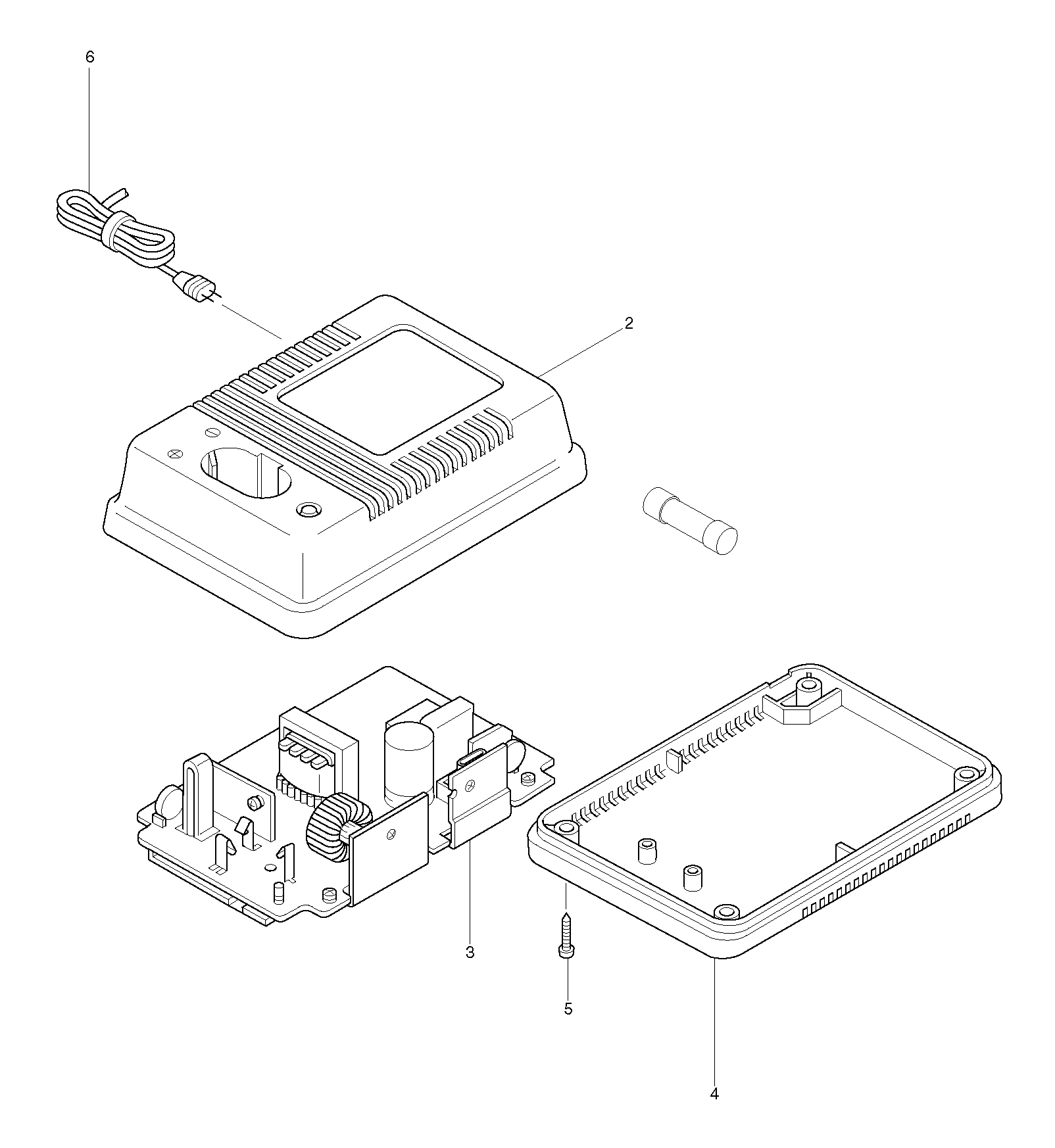 Makita DC9015 parts diagram, sheet 1