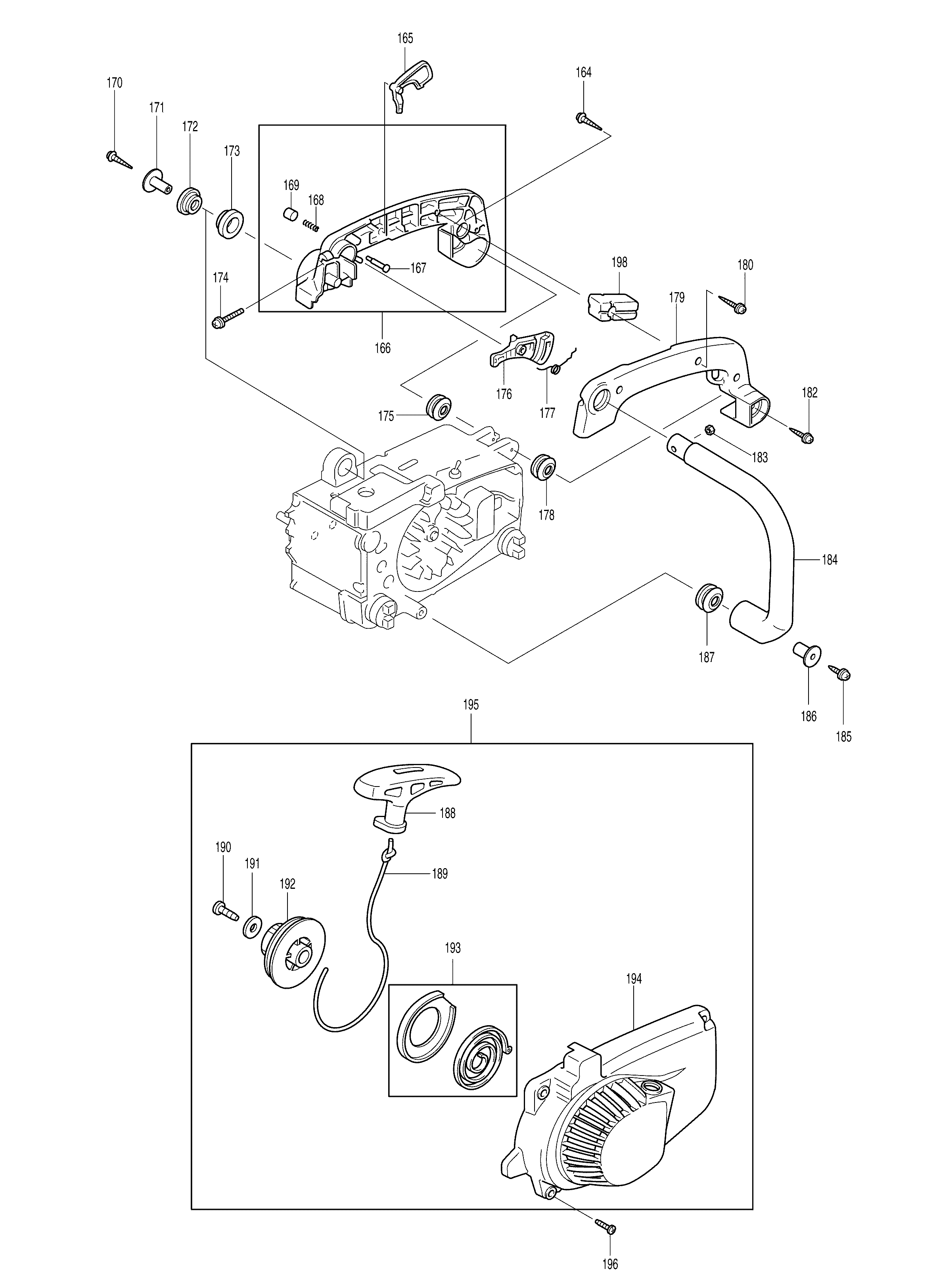 Makita DCS330TH parts diagram, sheet 4