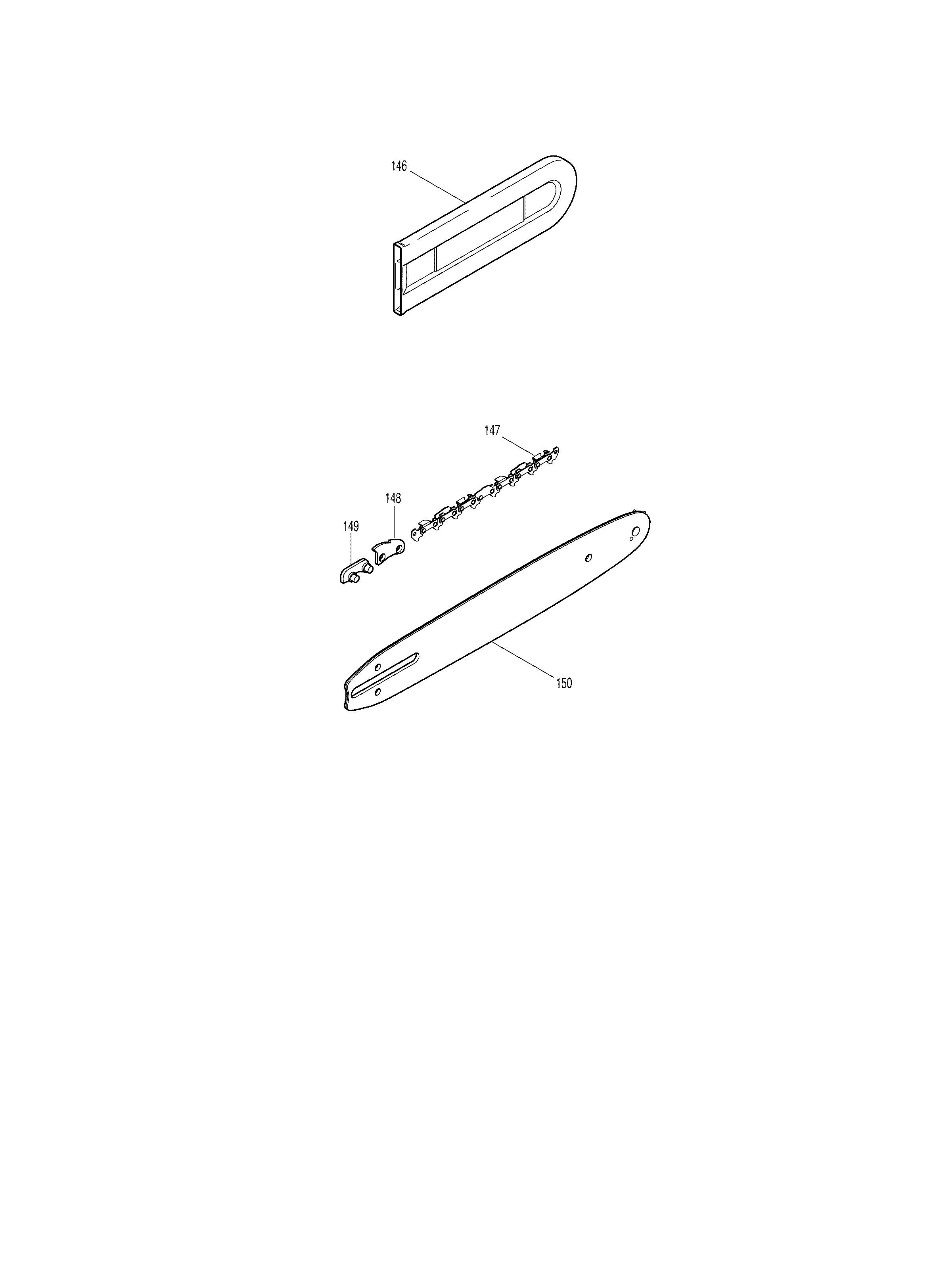 Makita DCS341 parts diagram, sheet 10
