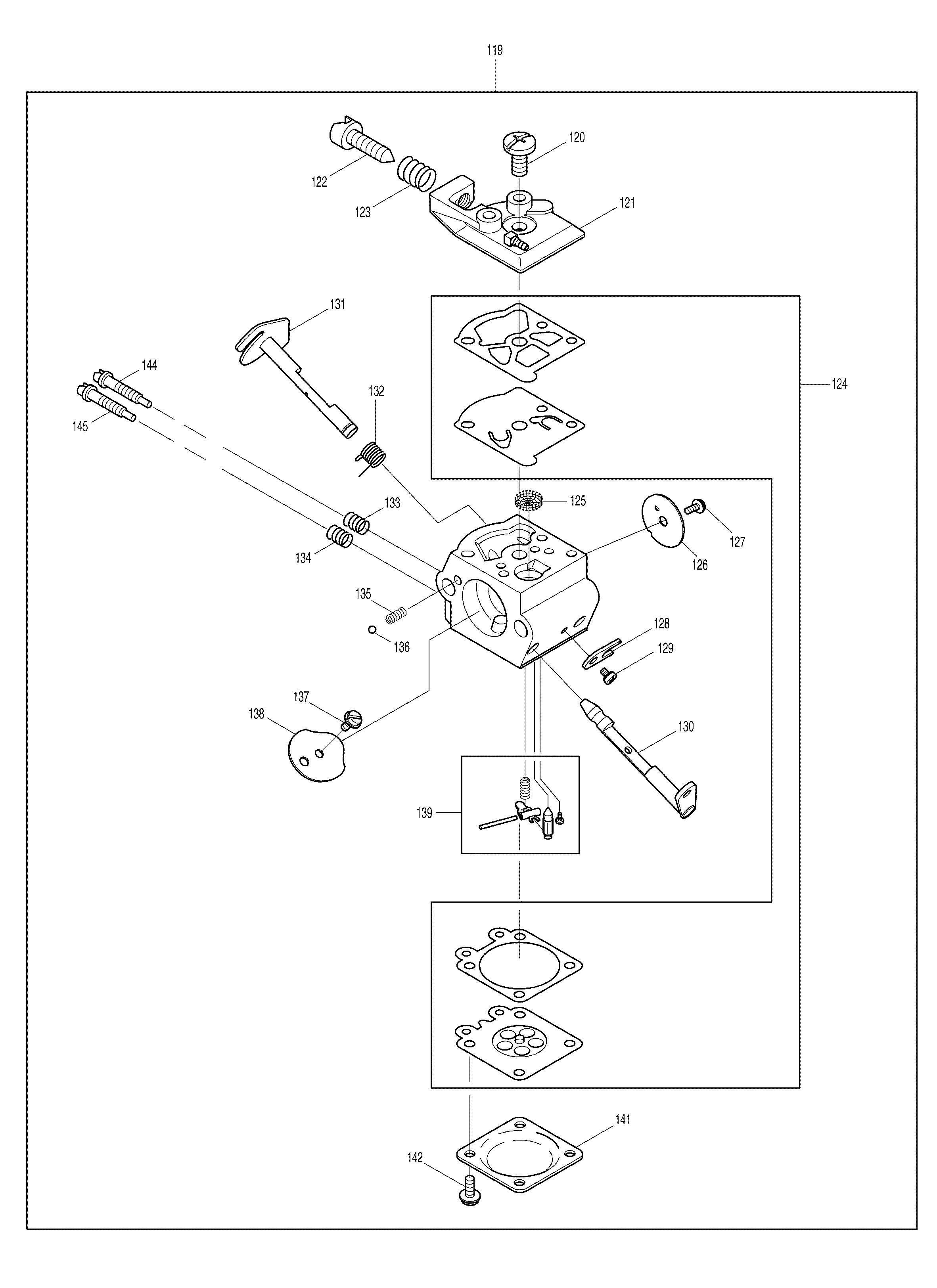 Makita DCS400 parts diagram, sheet 8