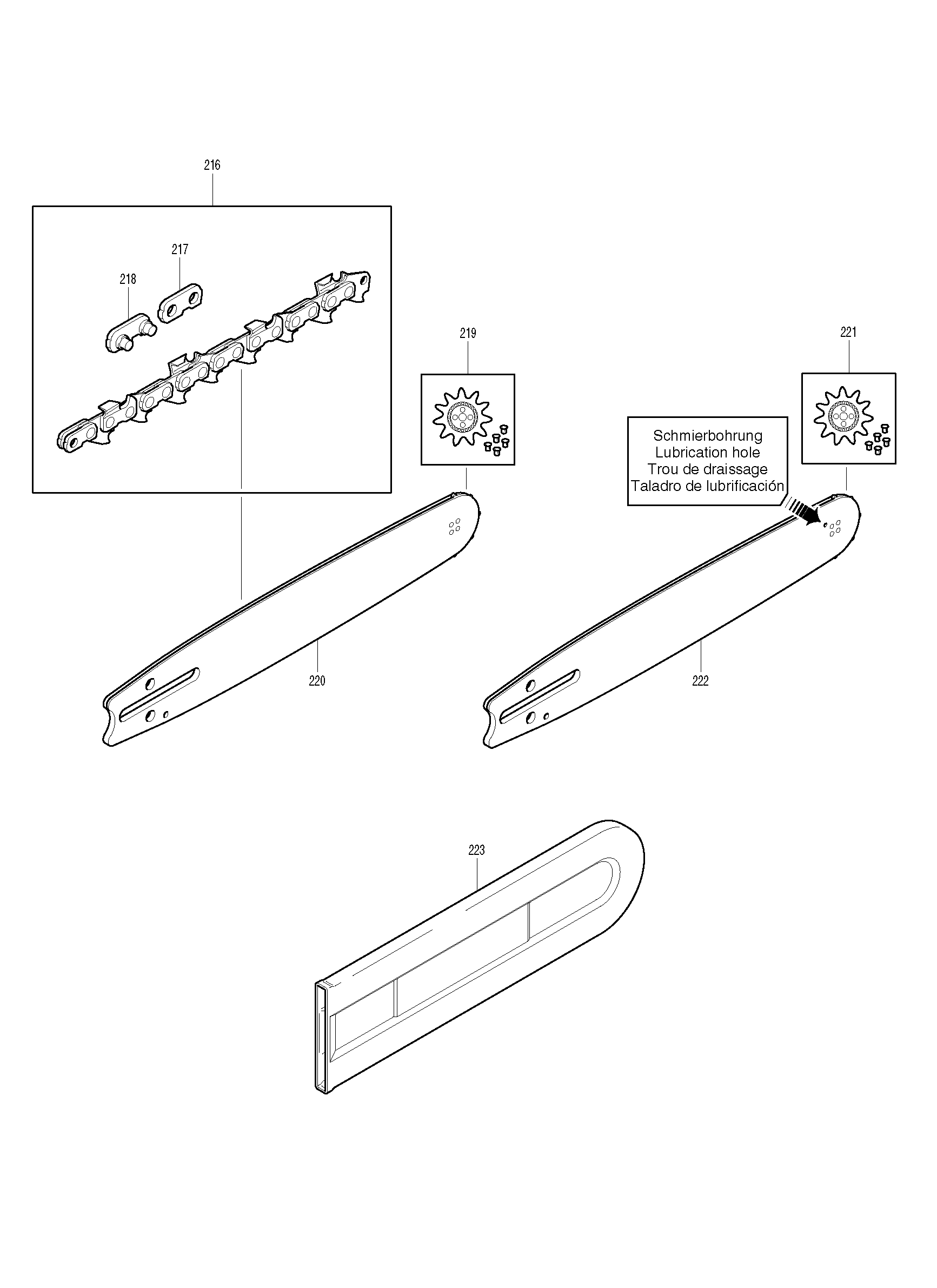 Makita DCS4300I parts diagram, sheet 10