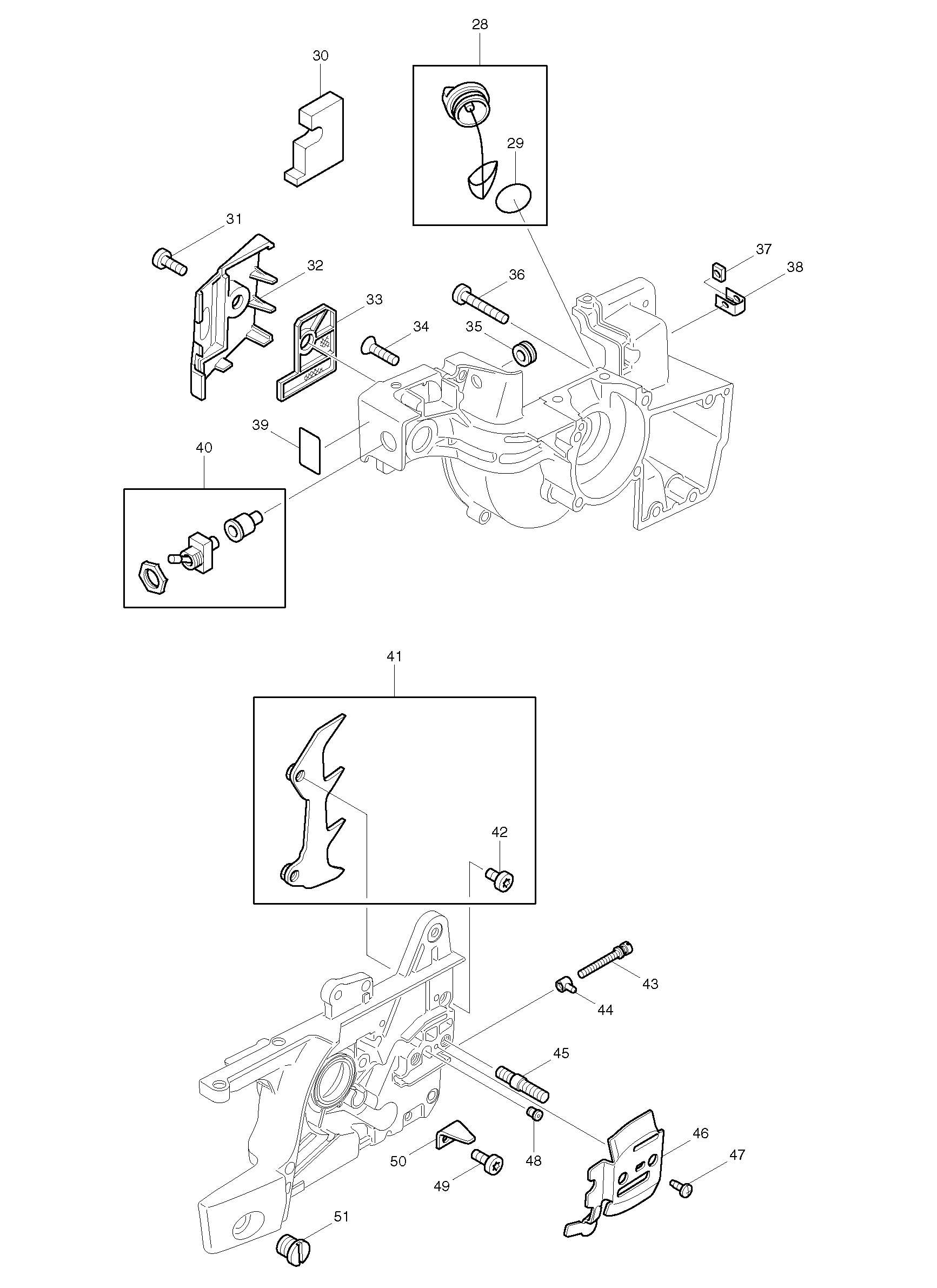 Makita DCS4300I parts diagram, sheet 3