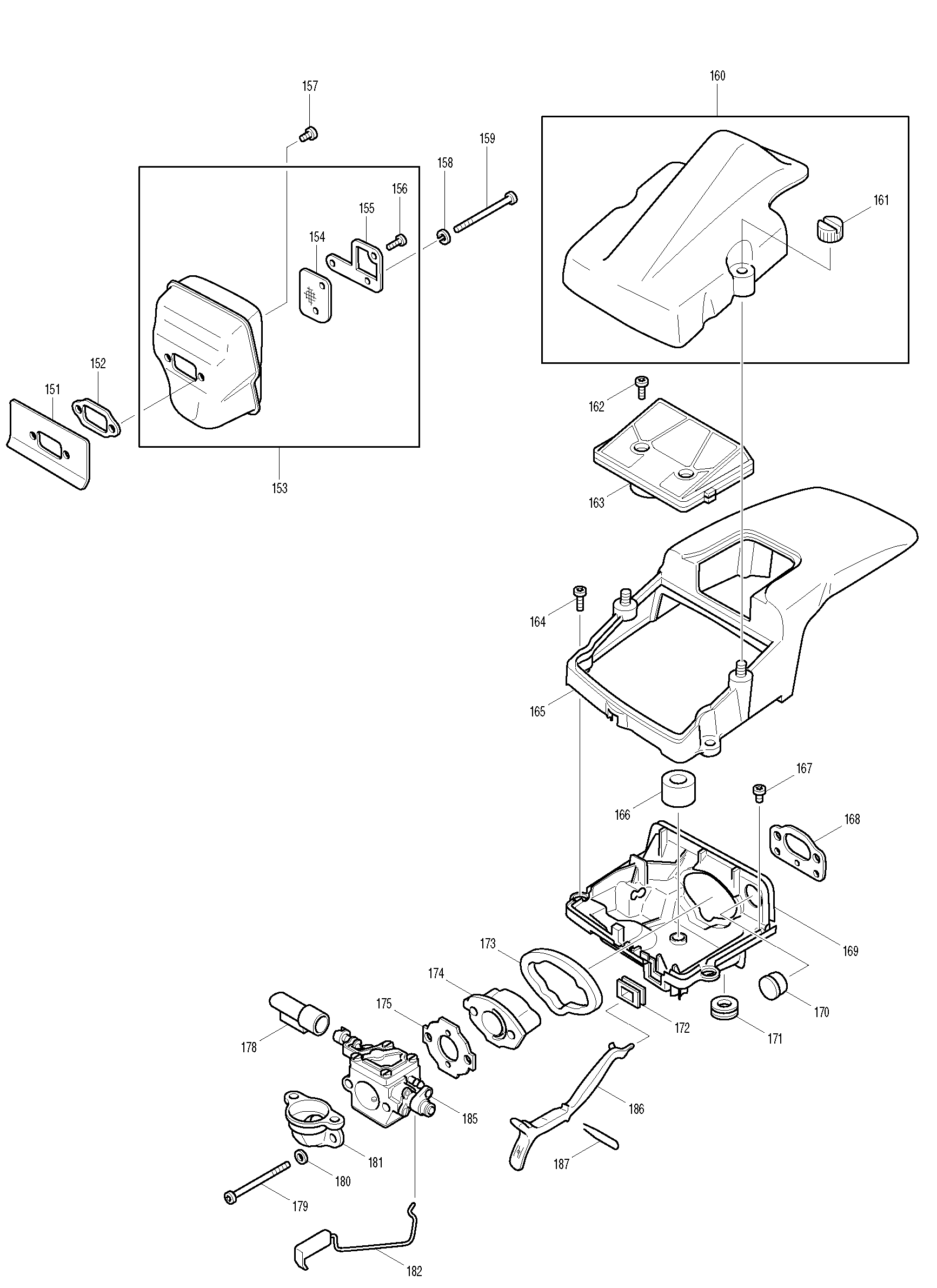 Makita DCS5200I parts diagram, sheet 8