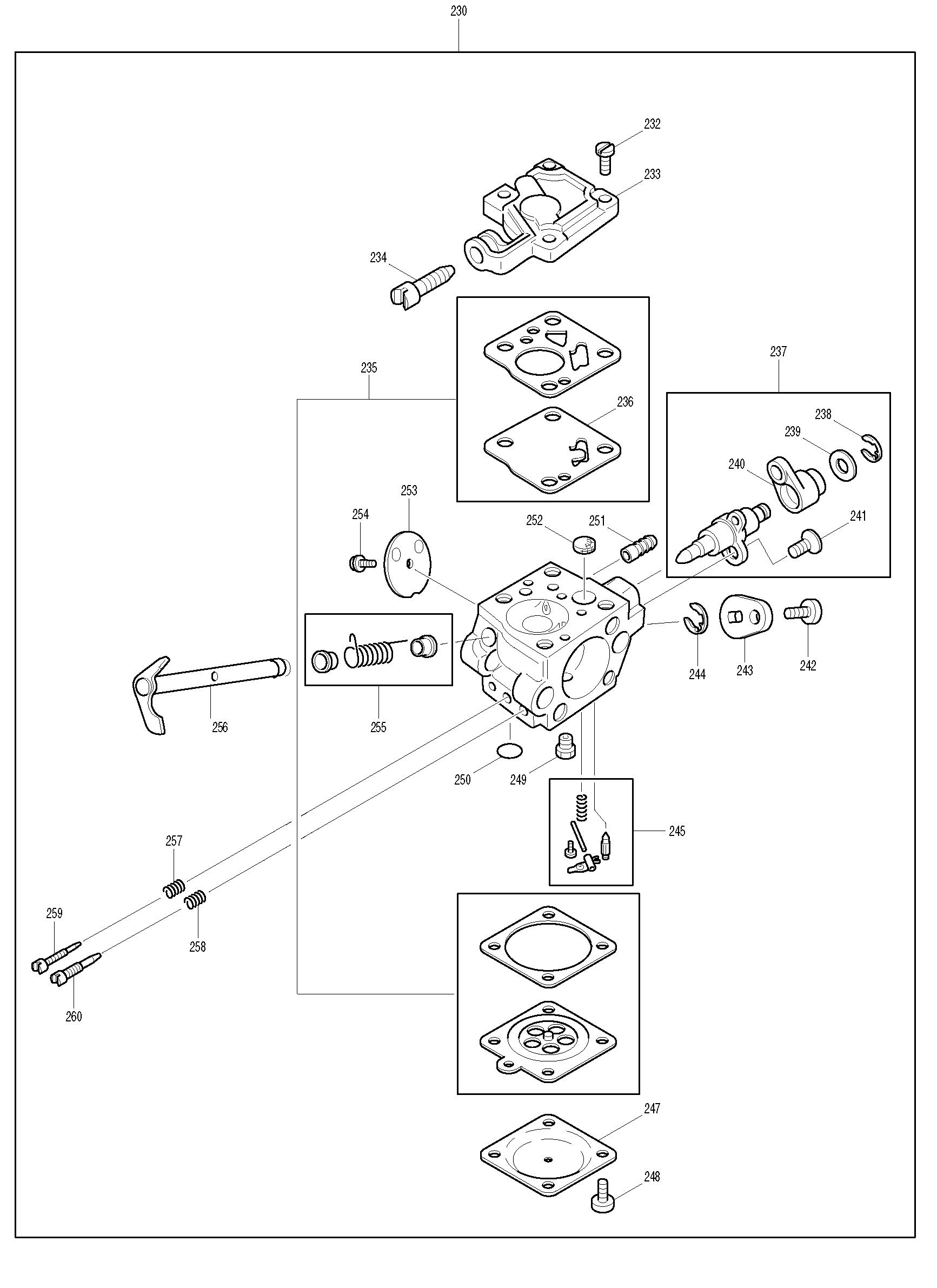 Makita DCS5200I parts diagram, sheet 9