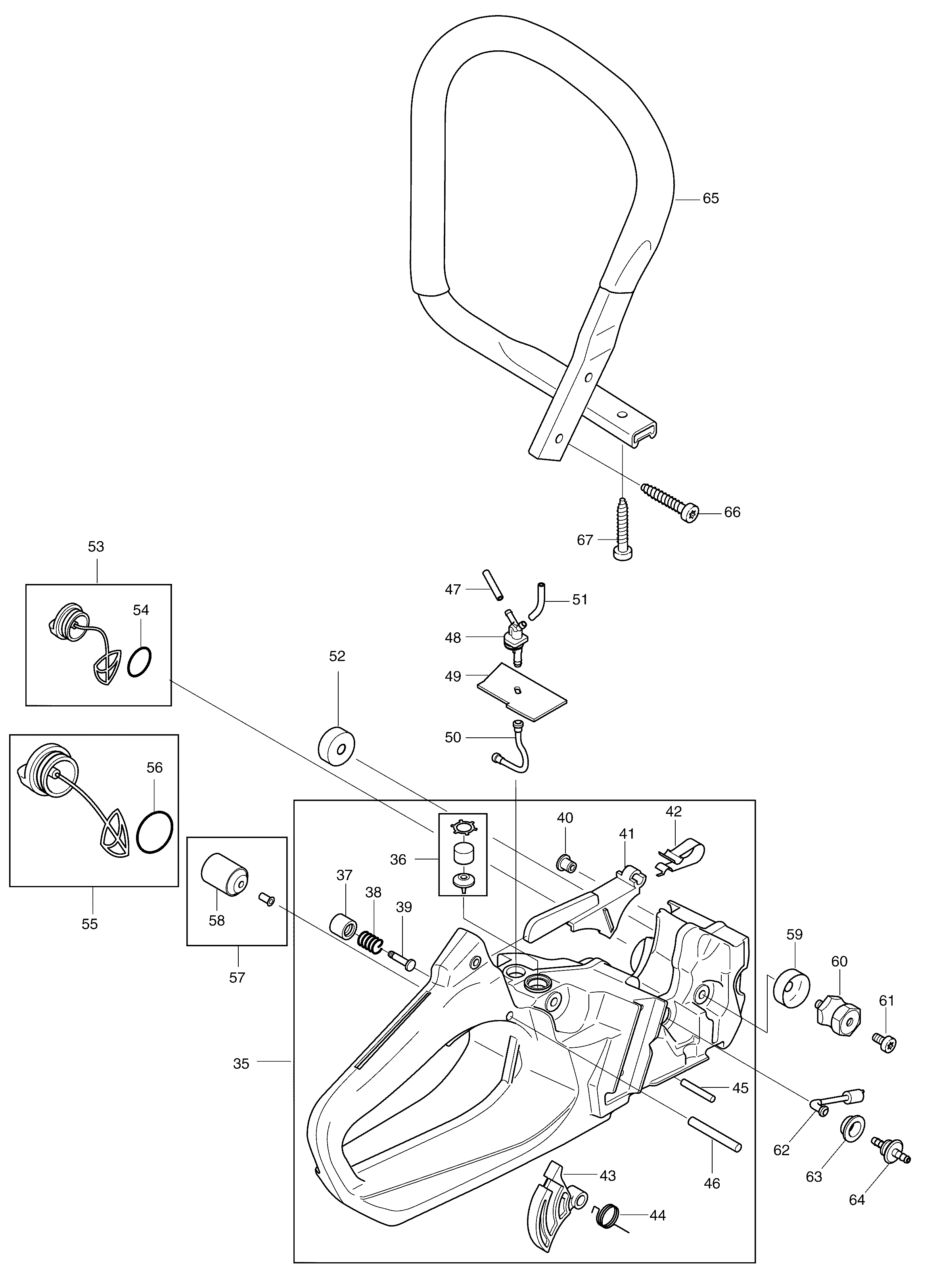 Makita DCS6000I parts diagram, sheet 2