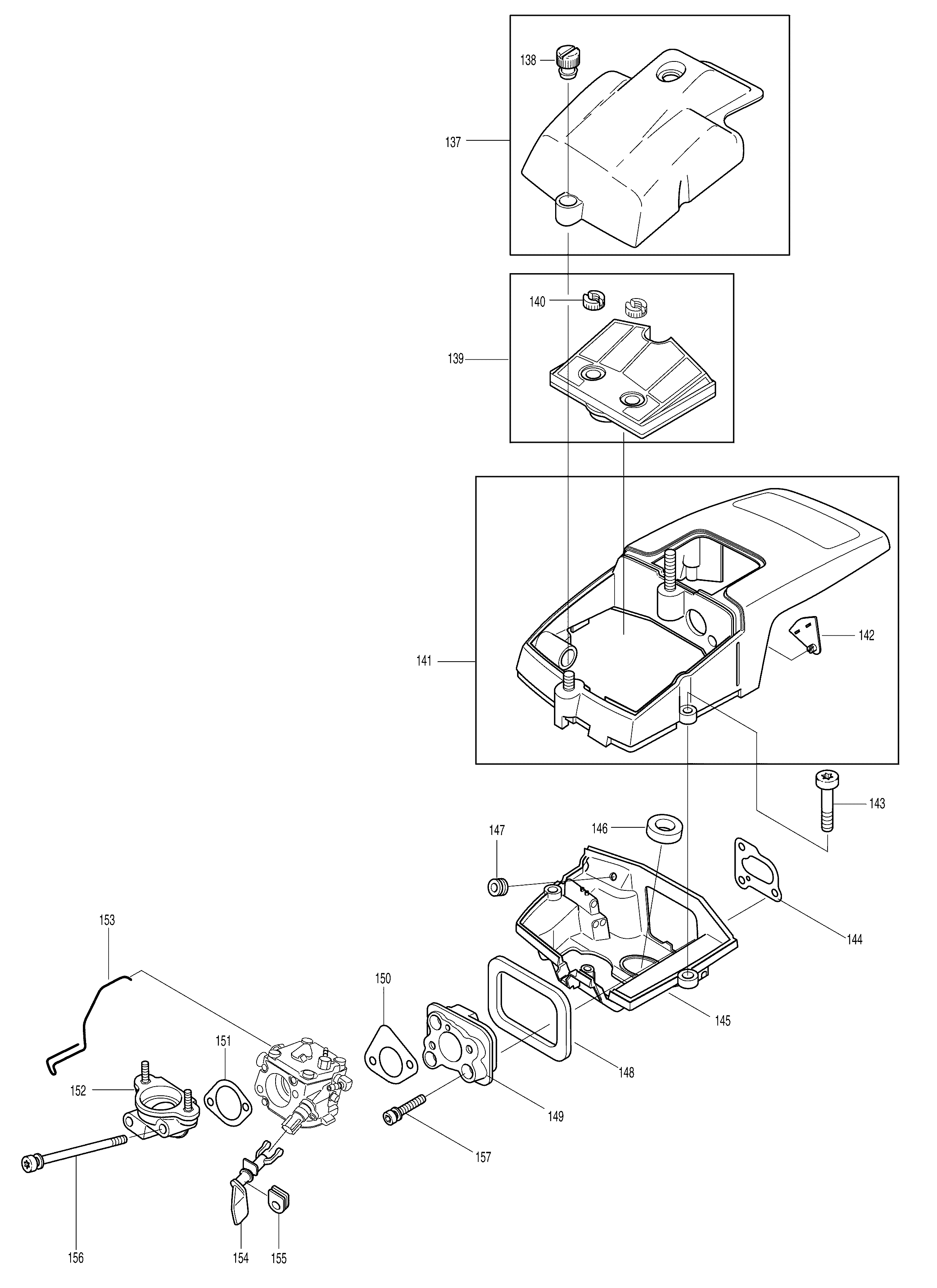 Makita DCS6000I parts diagram, sheet 6