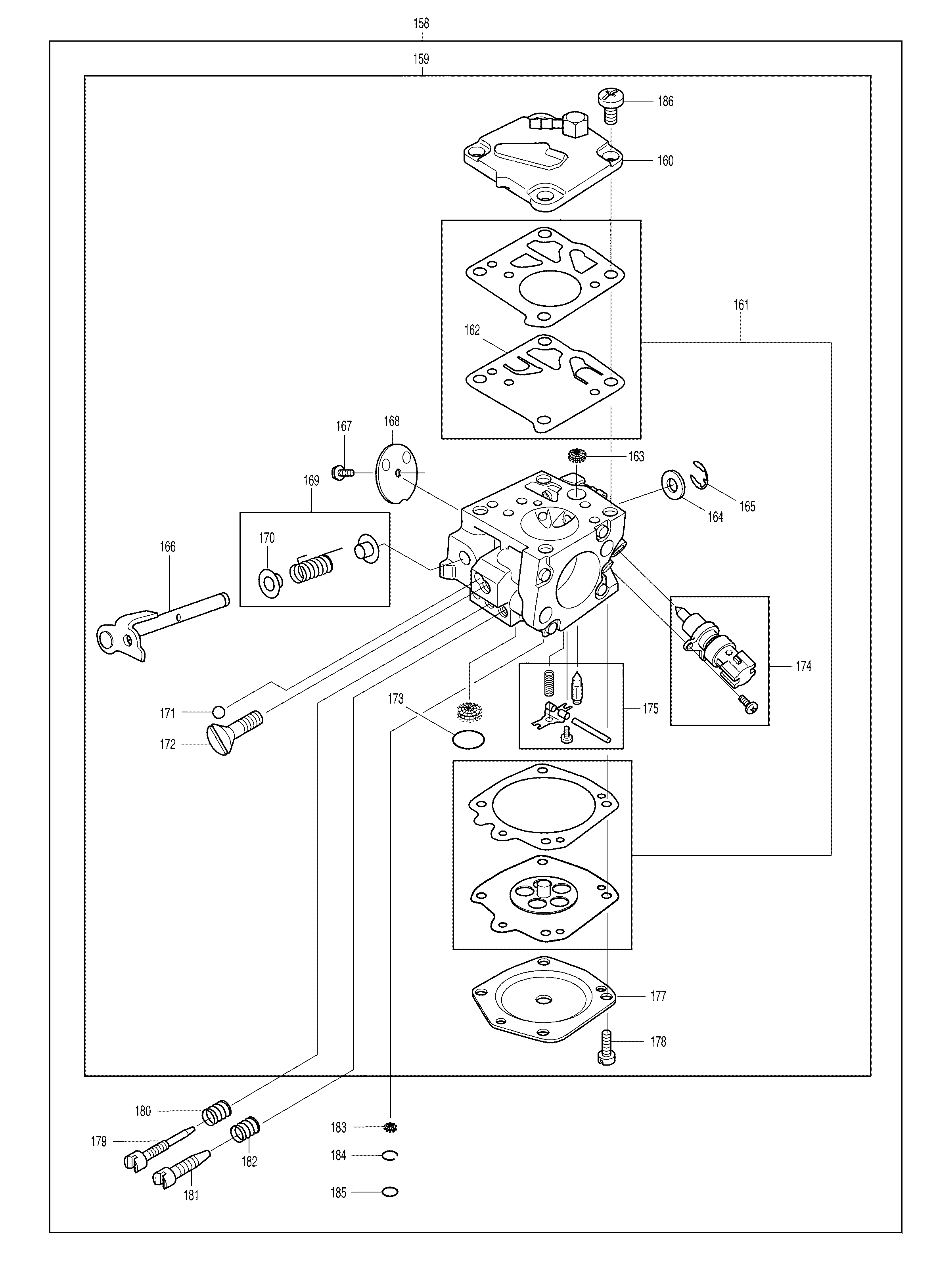 Makita DCS6000I parts diagram, sheet 7