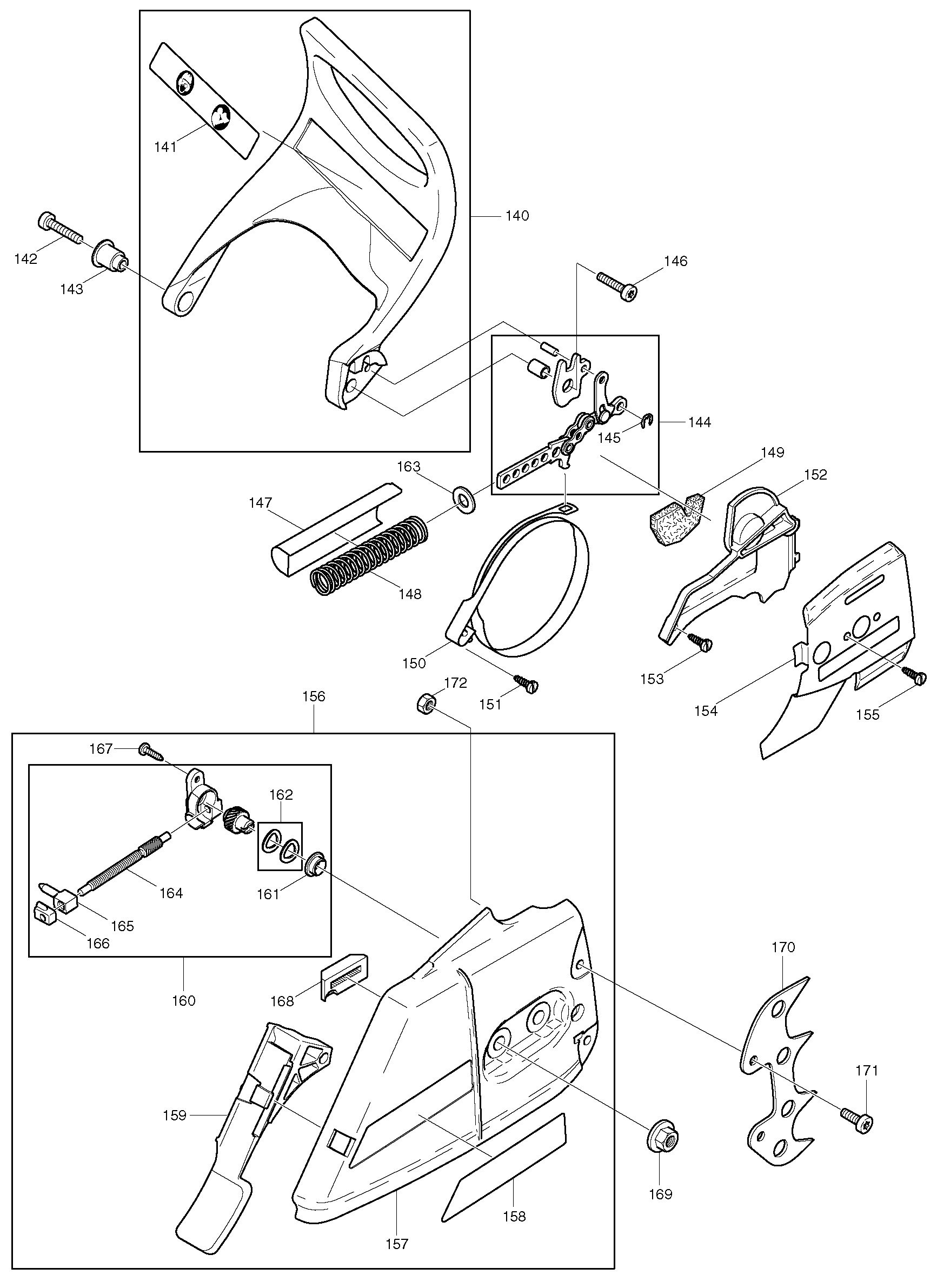 Makita DCS7900 parts diagram, sheet 6