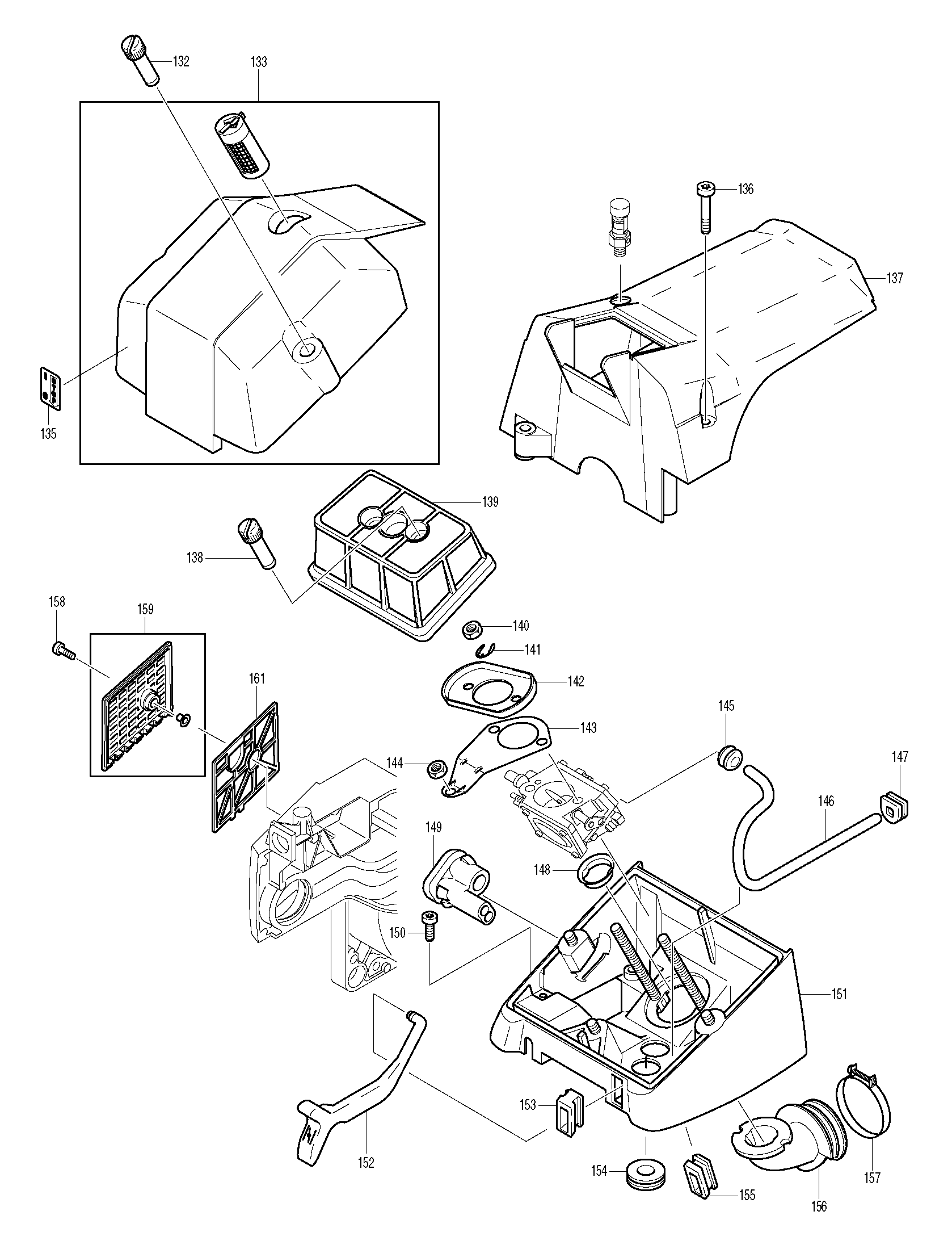 Makita DCS9000 parts diagram, sheet 5