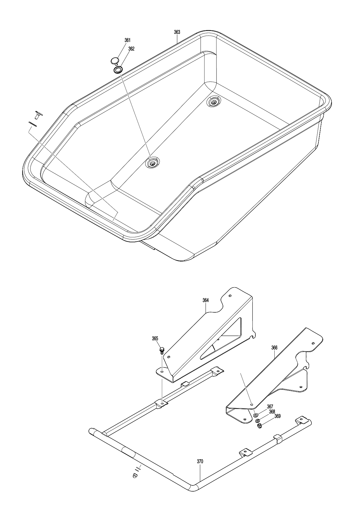 Makita DCU602 parts diagram, sheet 10