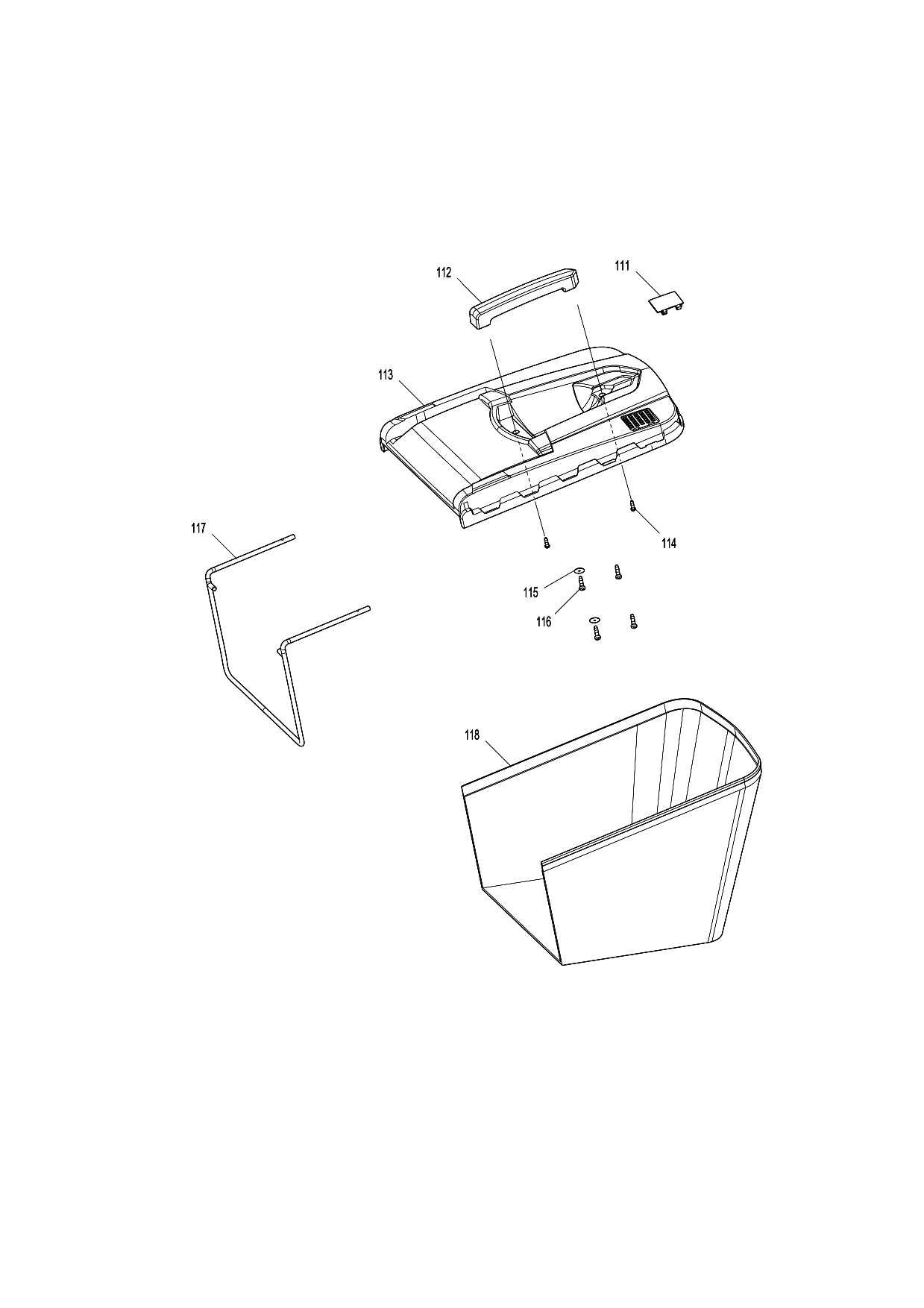 Makita DLM380 parts diagram, sheet 4
