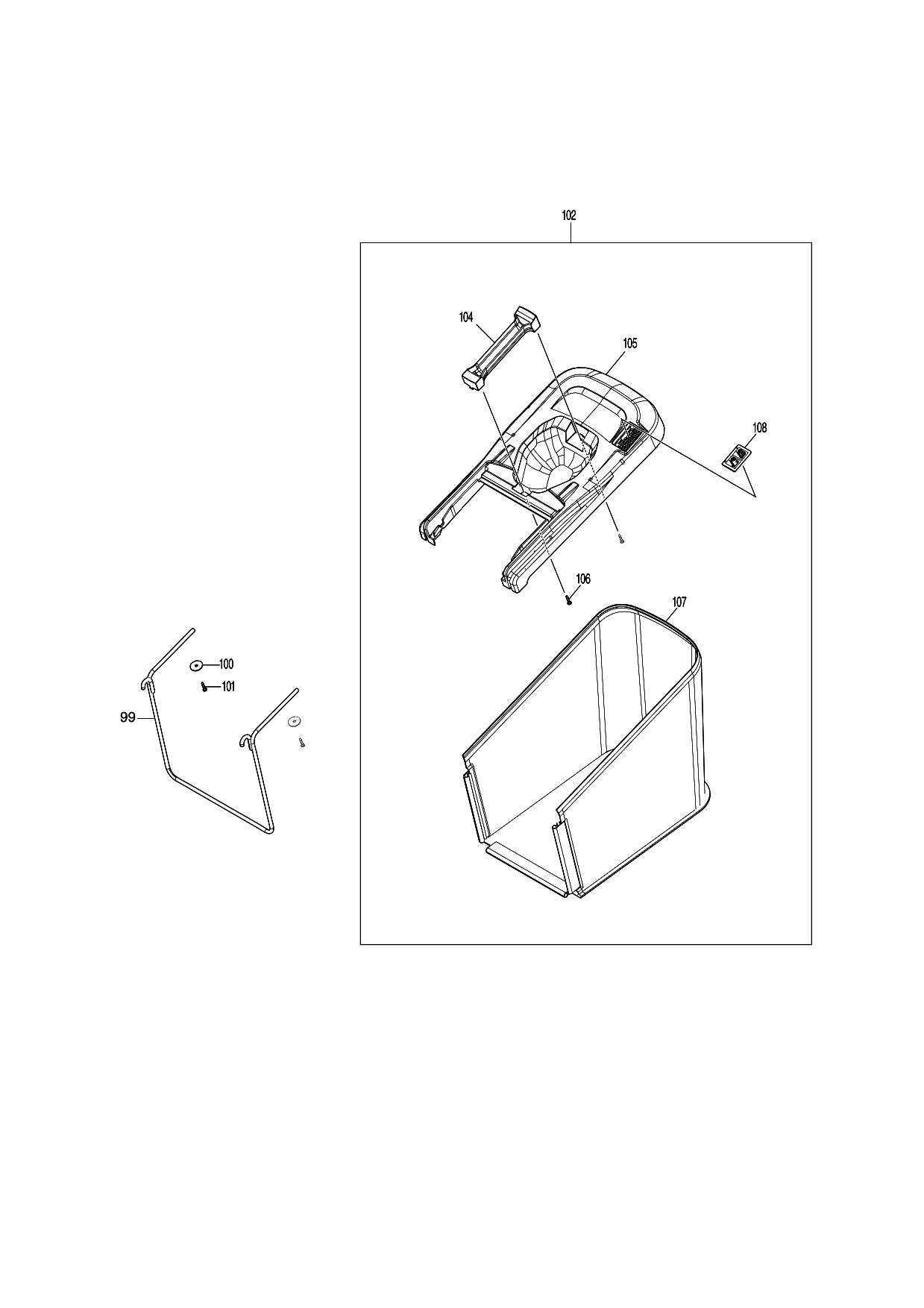 Makita DLM382 parts diagram, sheet 4