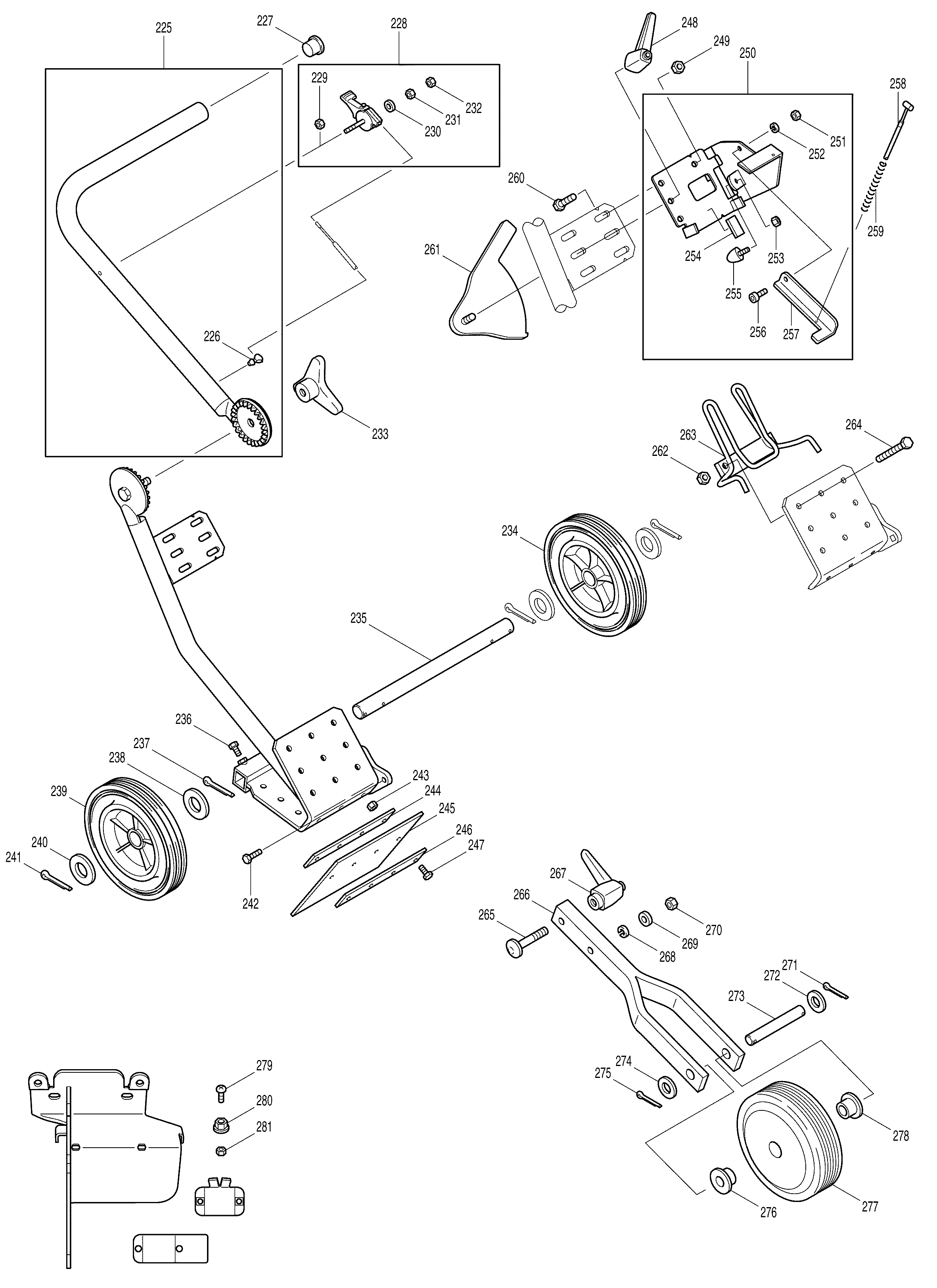 Makita DPC7301 parts diagram, sheet 8