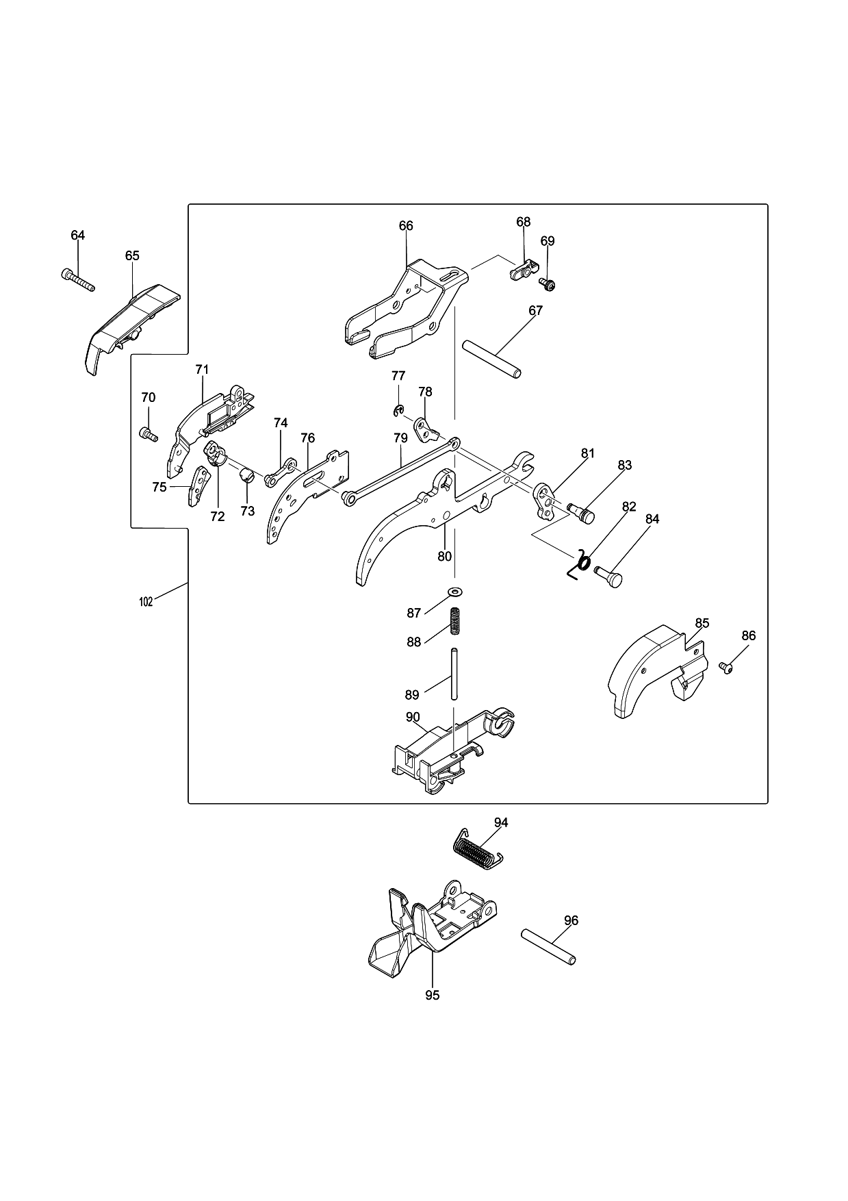 Makita DTR180 parts diagram, sheet 3