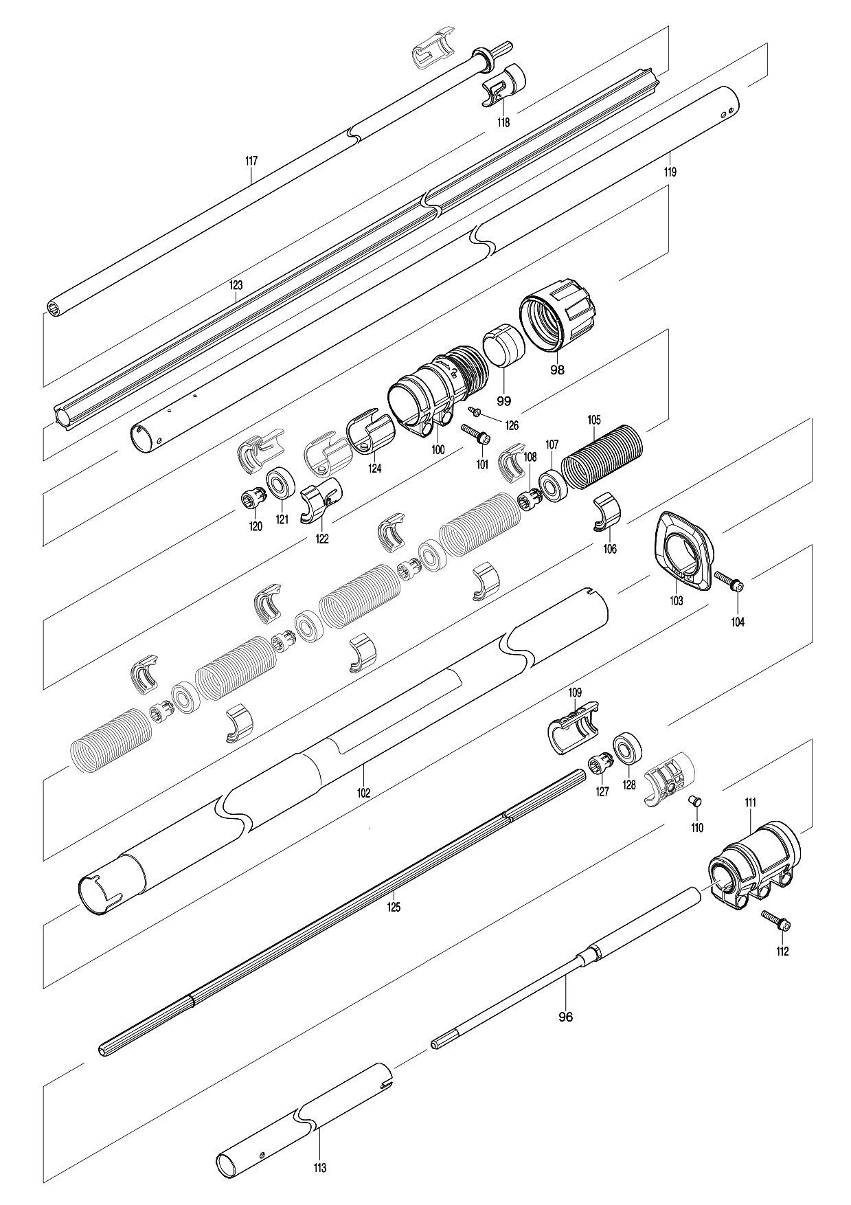 Makita DUA301 parts diagram, sheet 3