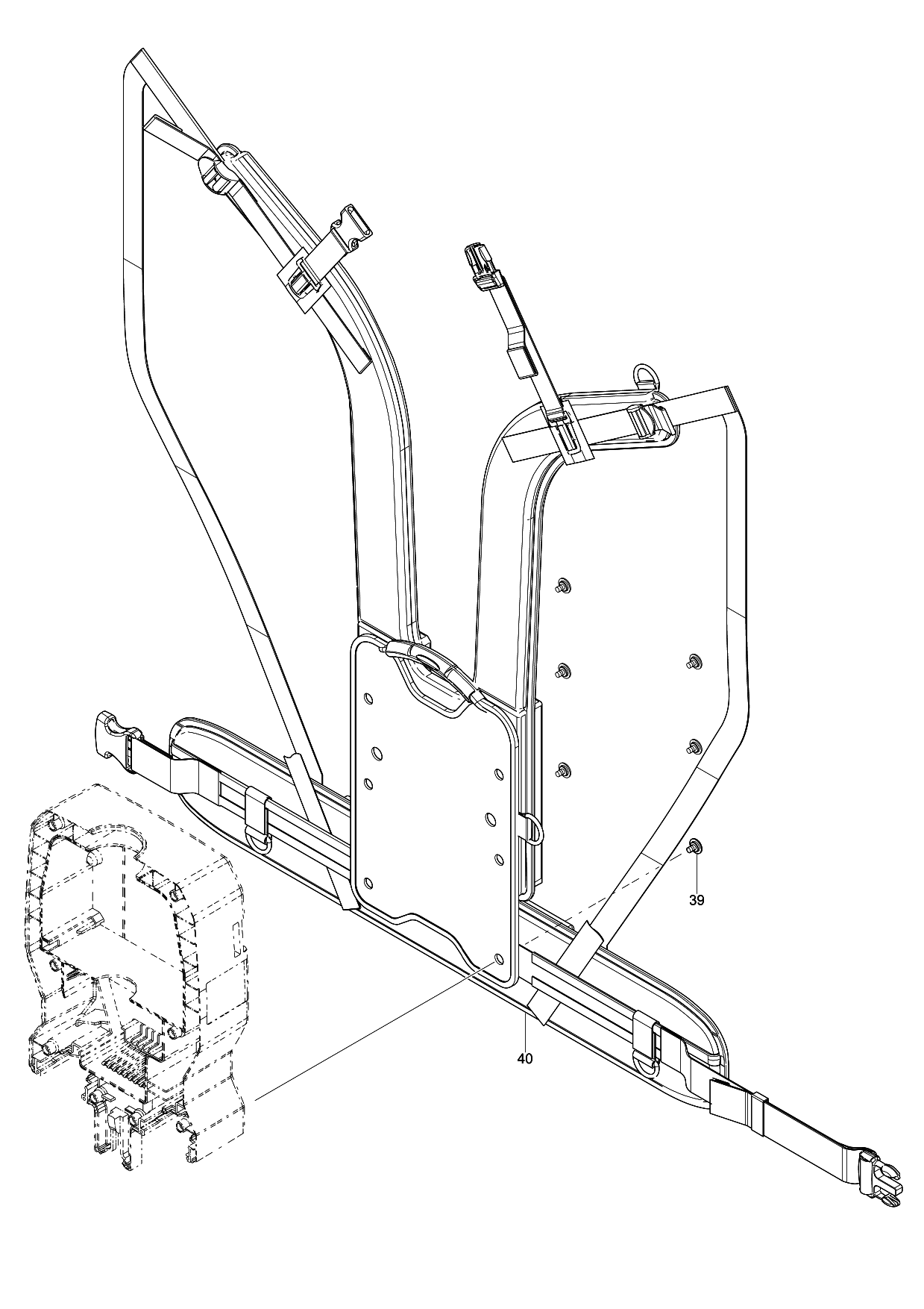 Makita DVC265 parts diagram, sheet 2