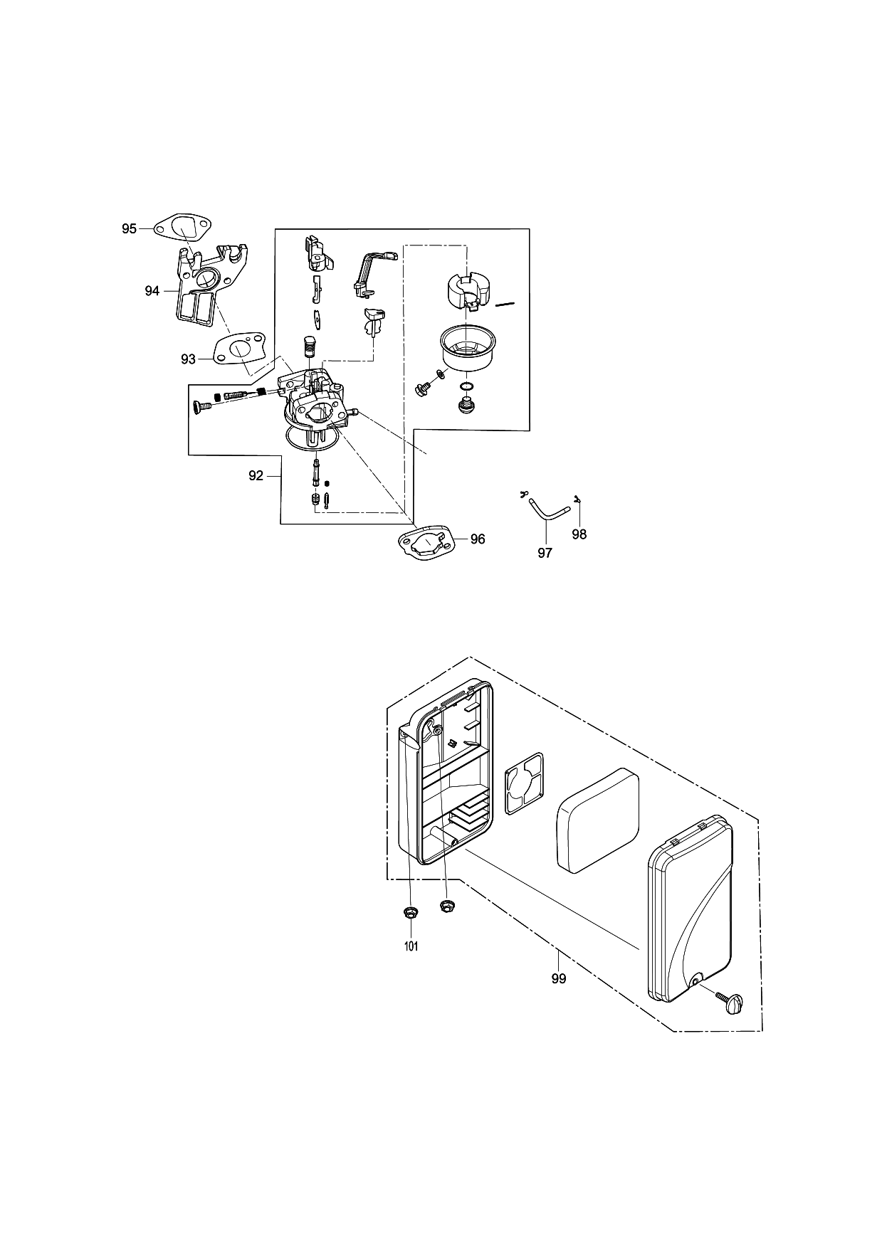 Makita EG2850A parts diagram, sheet 5