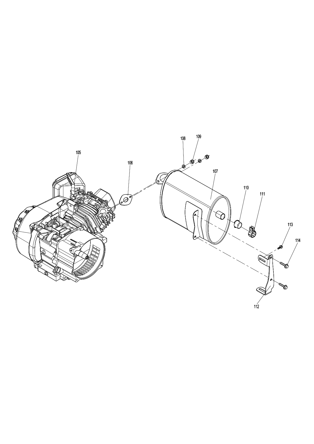 Makita EG2850A parts diagram, sheet 6