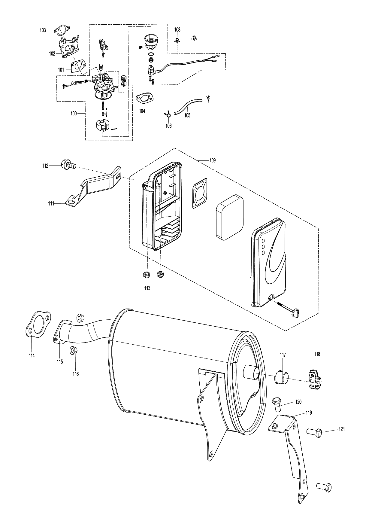 Makita EG5550A parts diagram, sheet 5