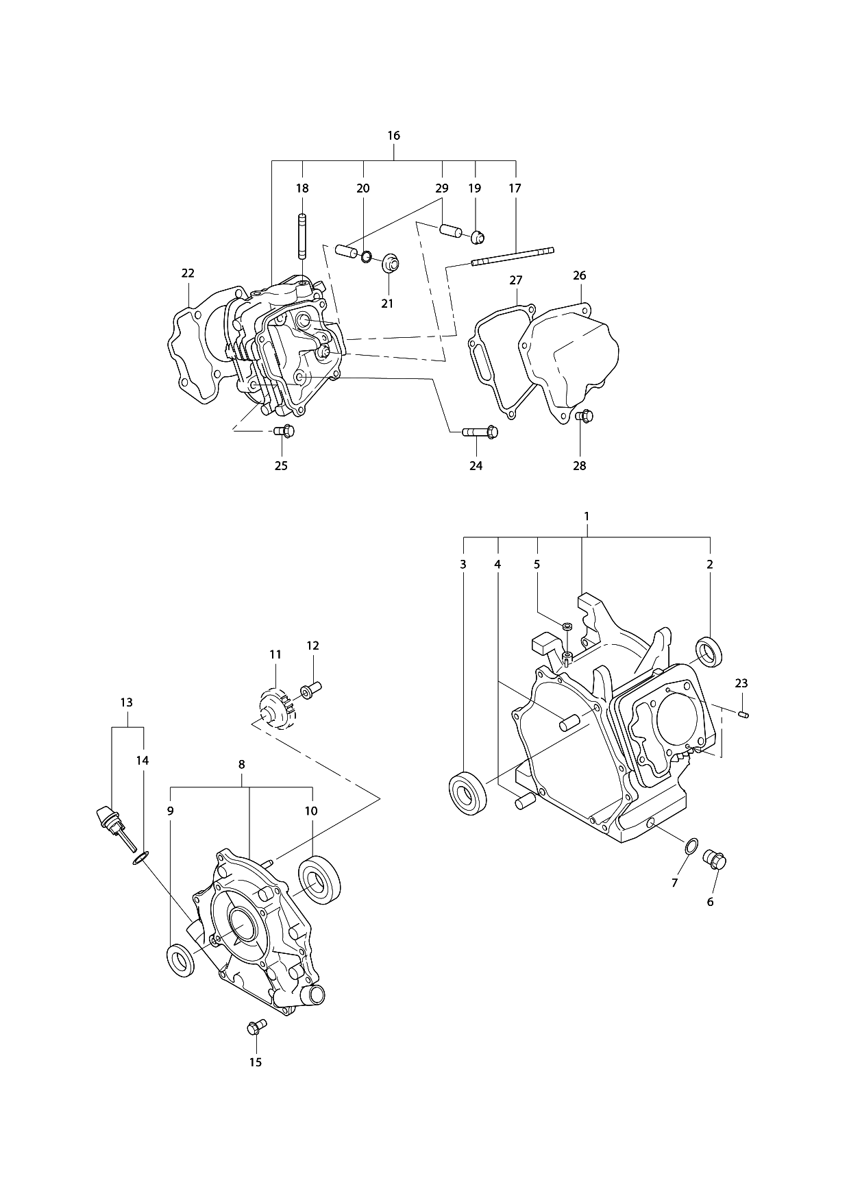 Makita EG601A parts diagram, sheet 1