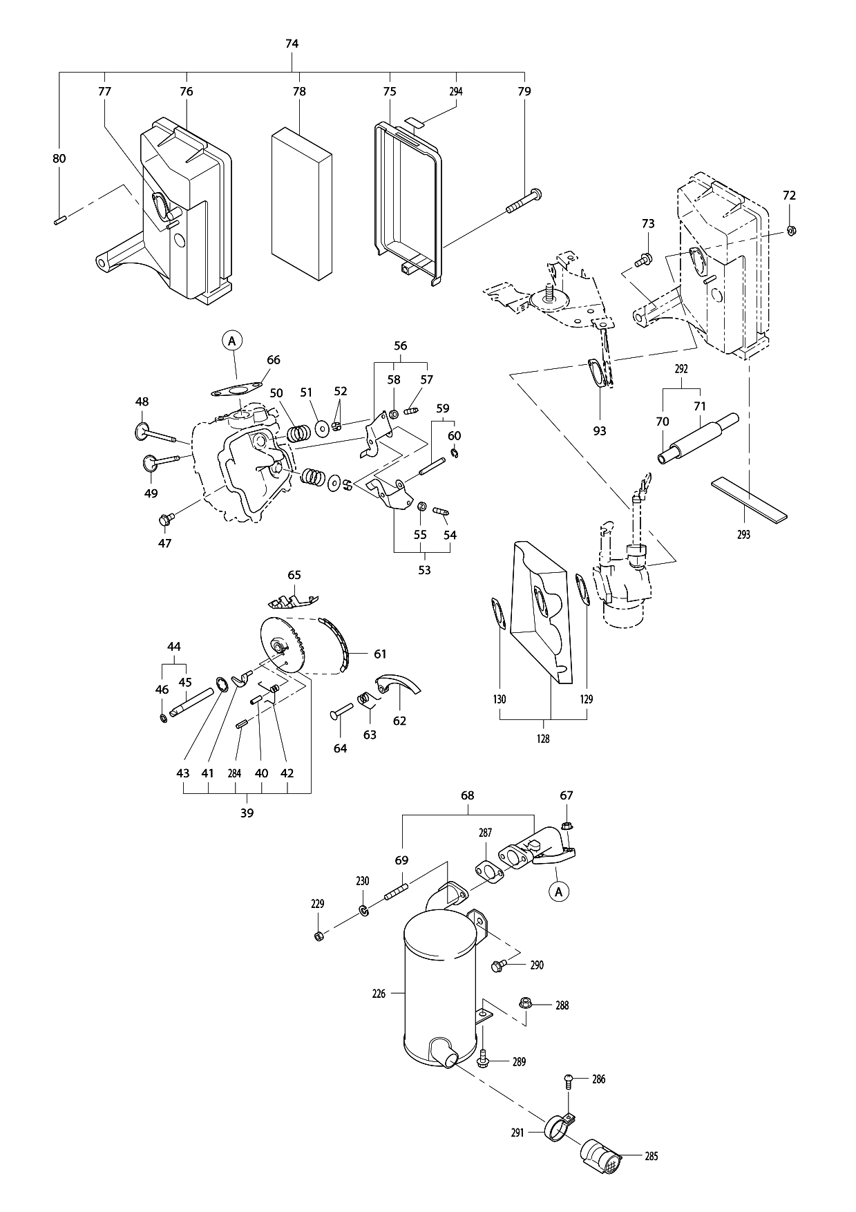 Makita EG601A parts diagram, sheet 3