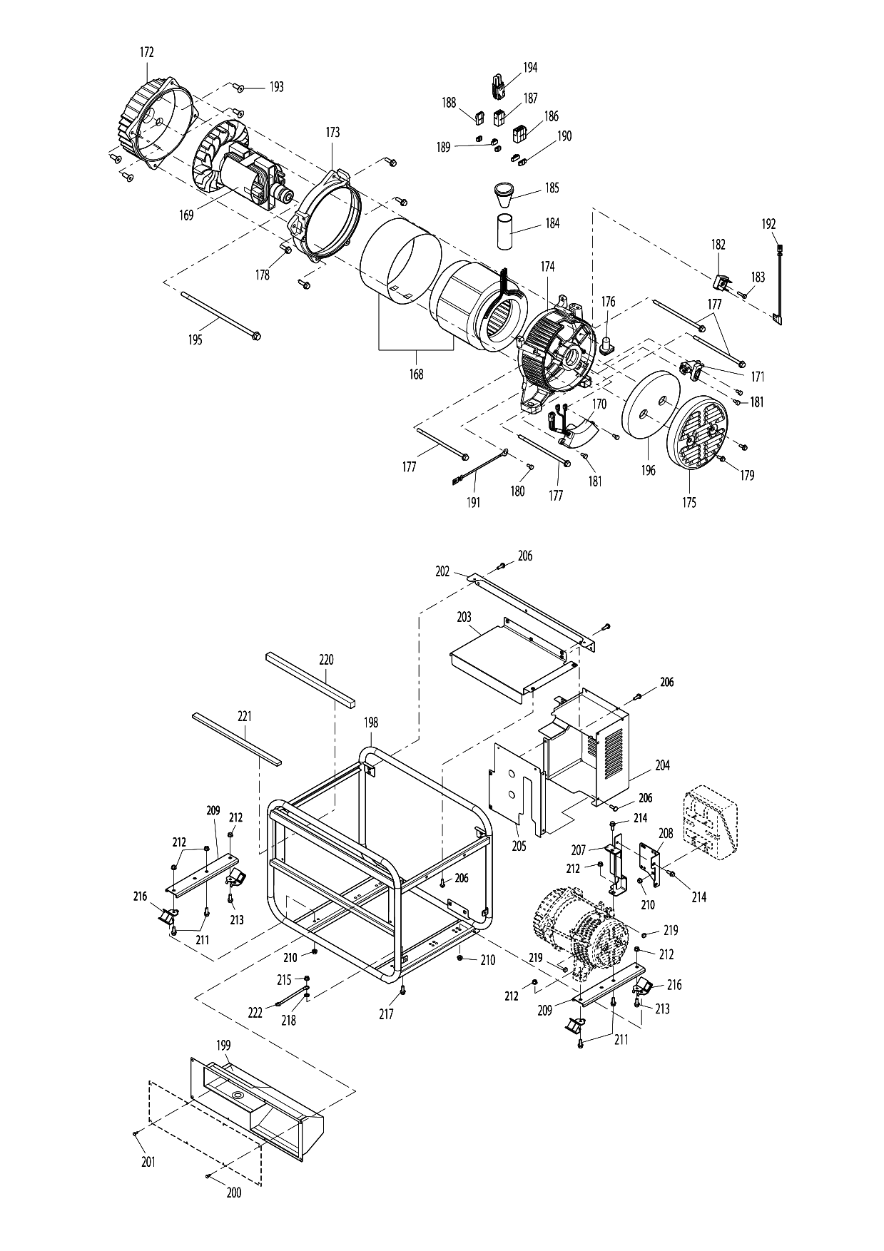 Makita EG601A parts diagram, sheet 9