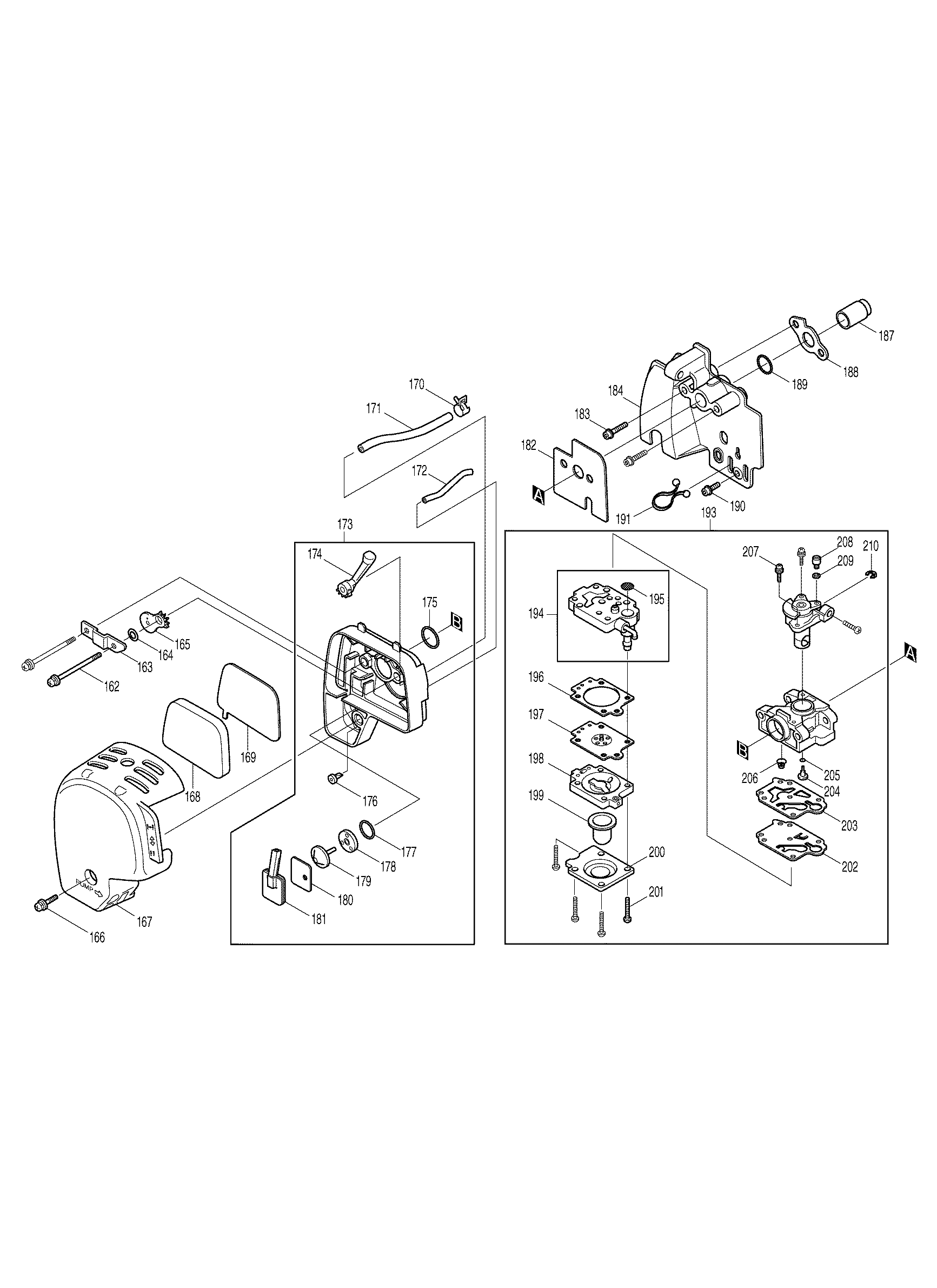 Makita ER2550LH parts diagram, sheet 4