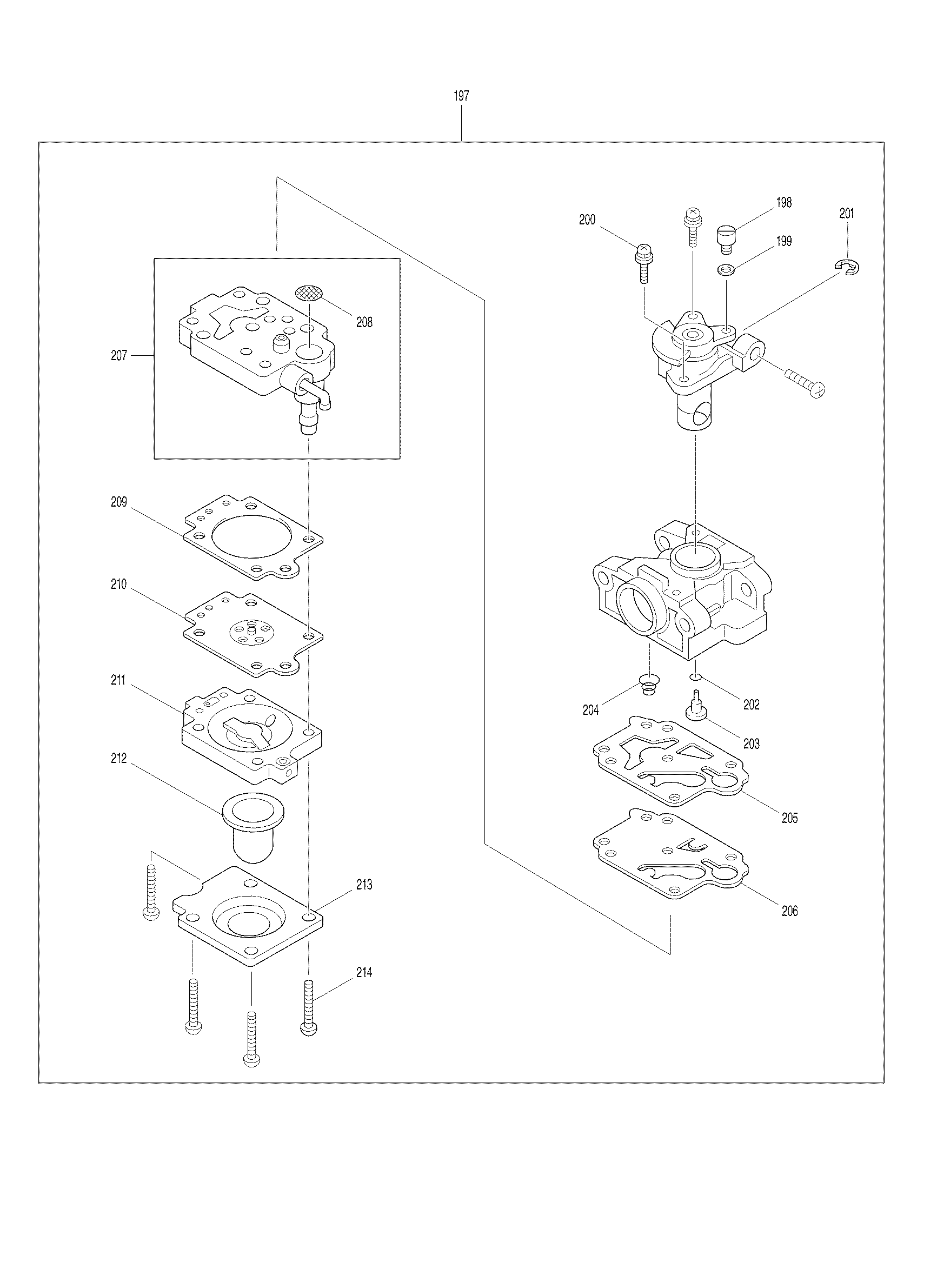 Makita EX2650LH parts diagram, sheet 4