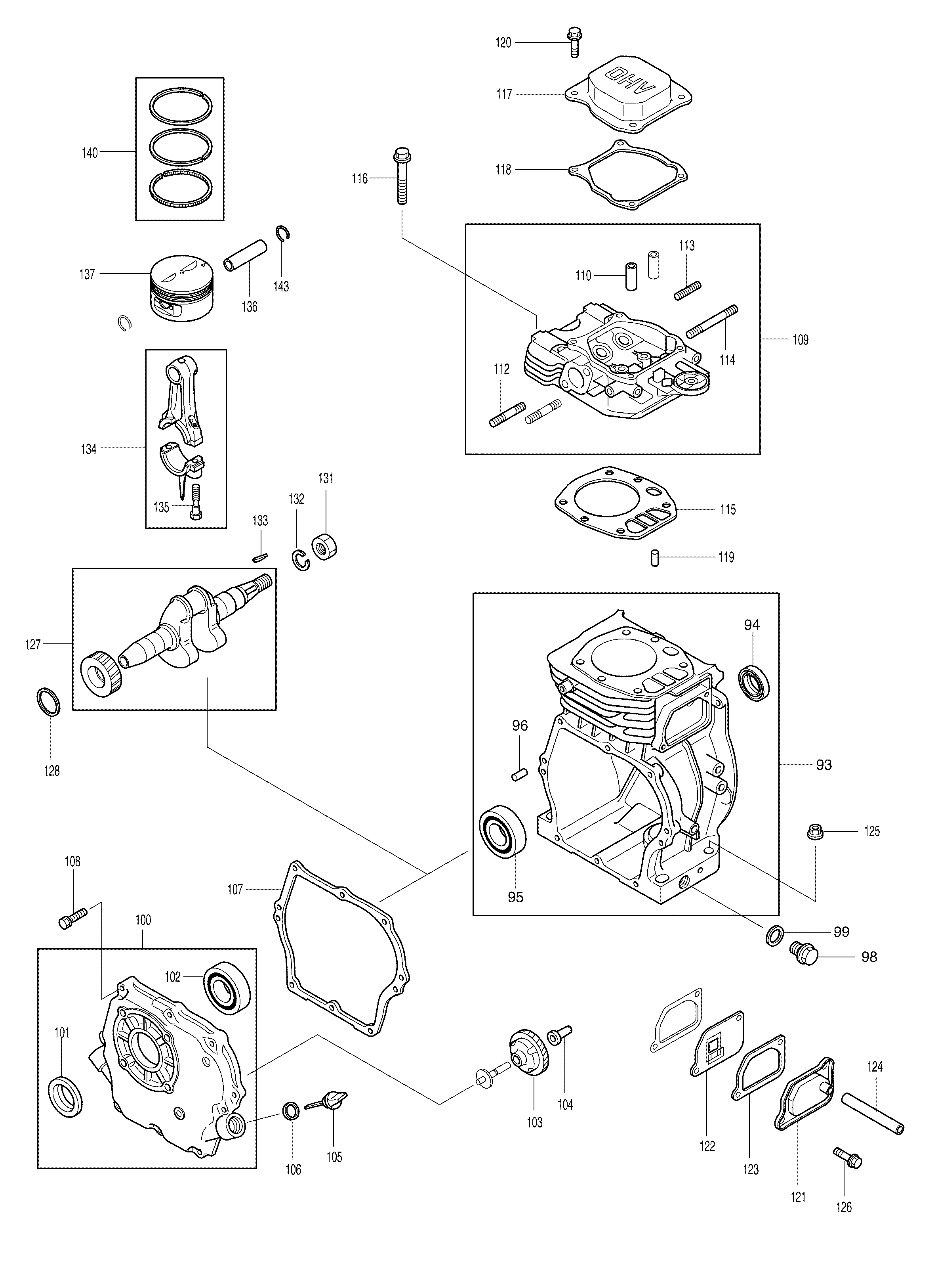 Makita G2800R parts diagram, sheet 4