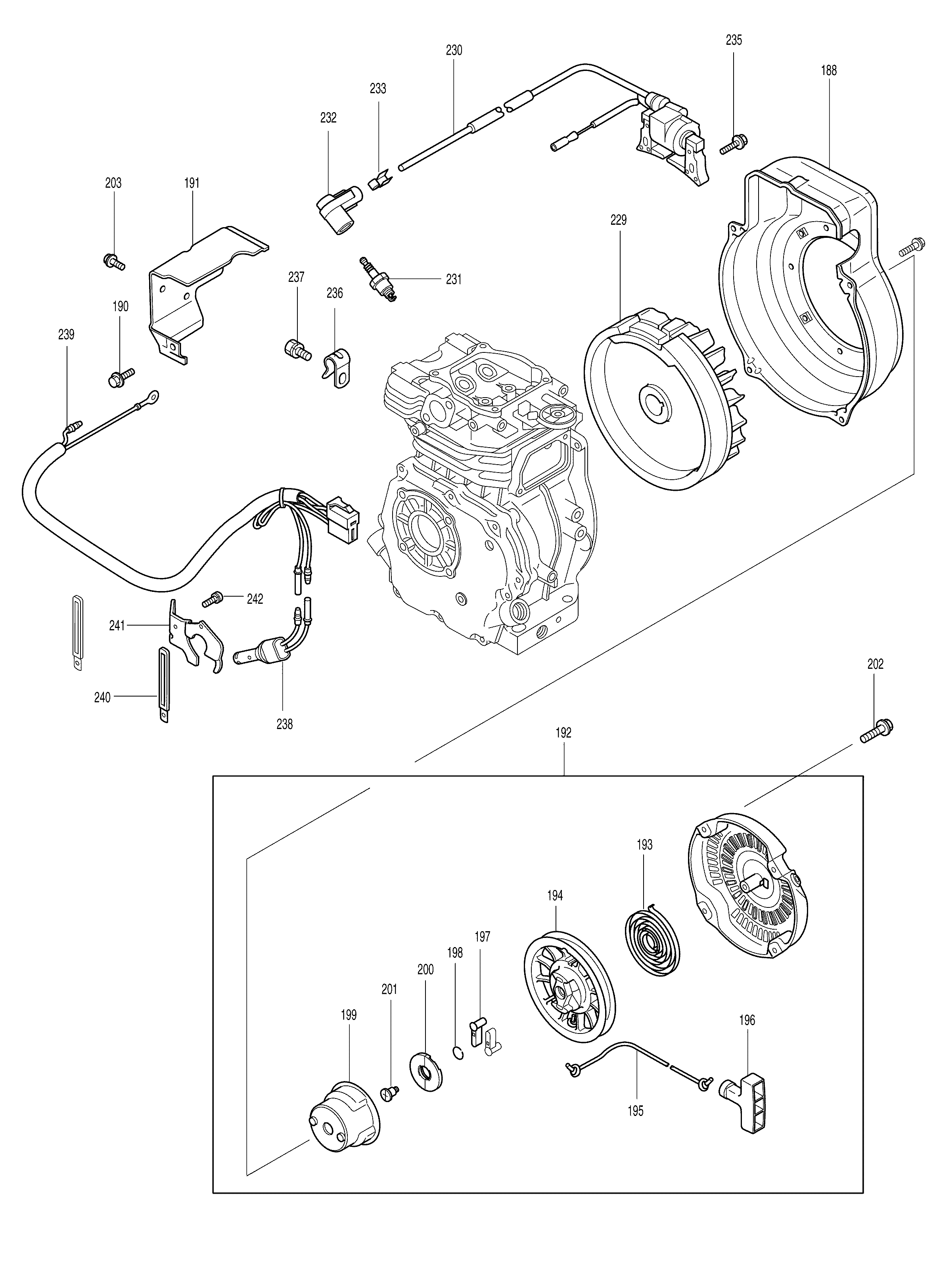 Makita G2800R parts diagram, sheet 6