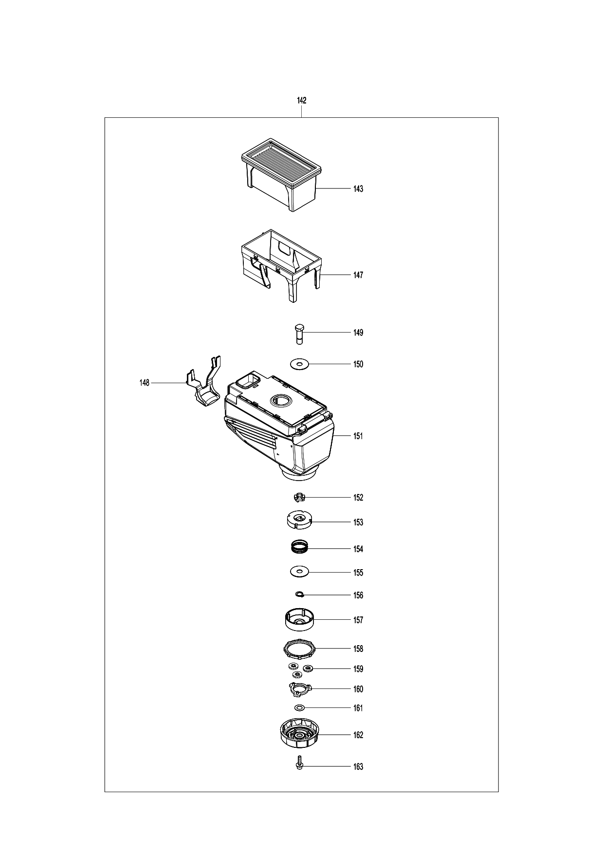 Makita HR2652 parts diagram, sheet 3