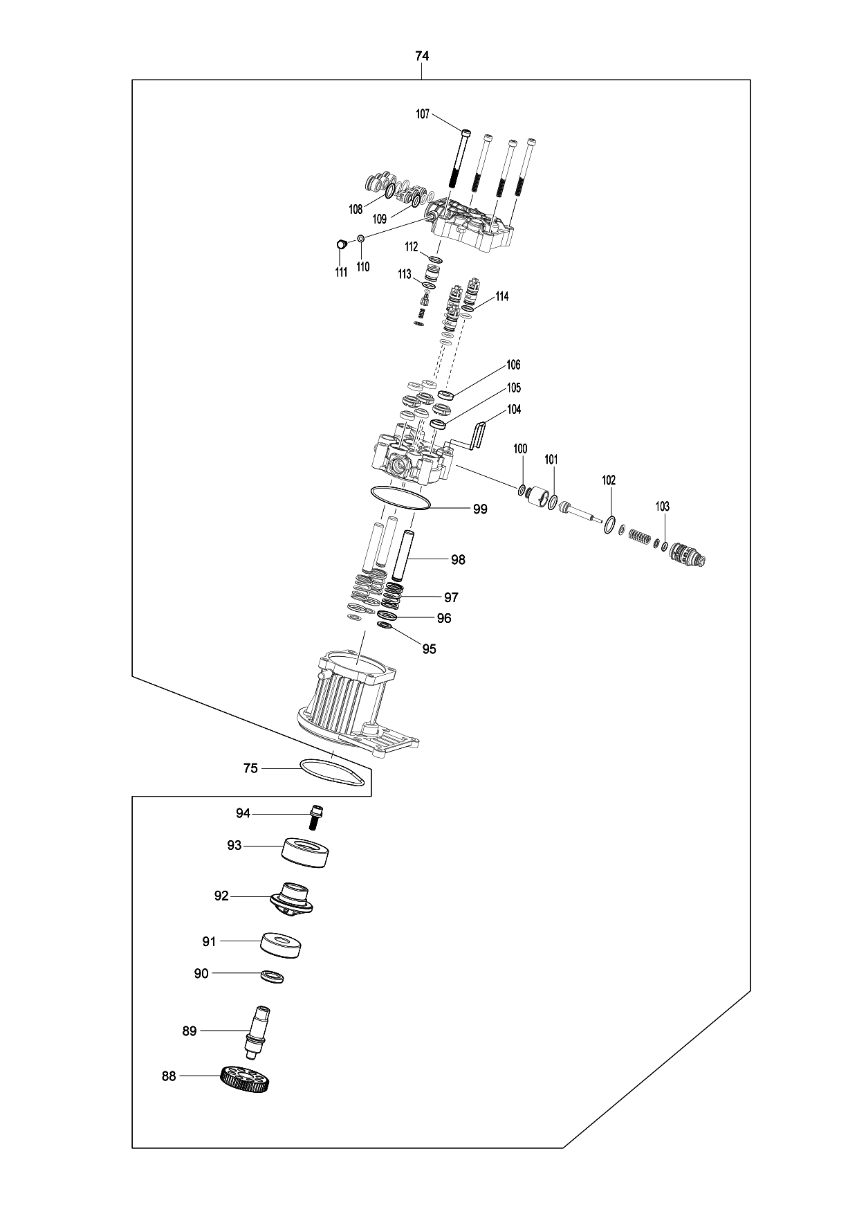 Makita HW1300 parts diagram, sheet 3