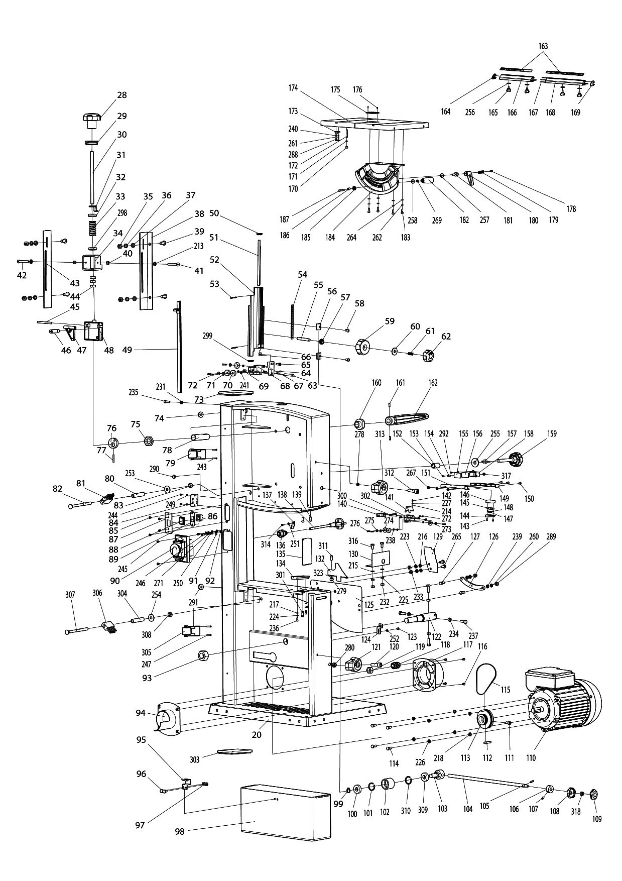 Makita LB1200F parts diagram, sheet 2