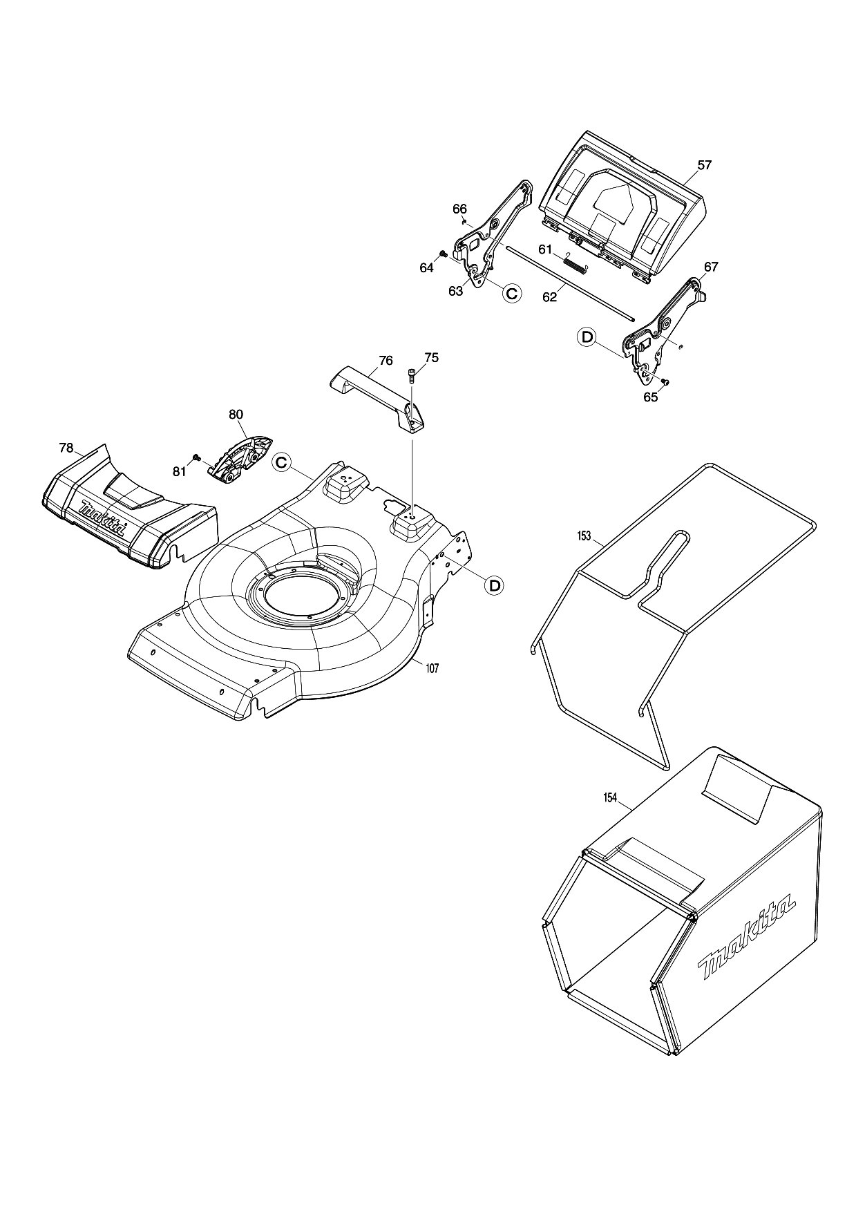 Makita LM002G parts diagram, sheet 3