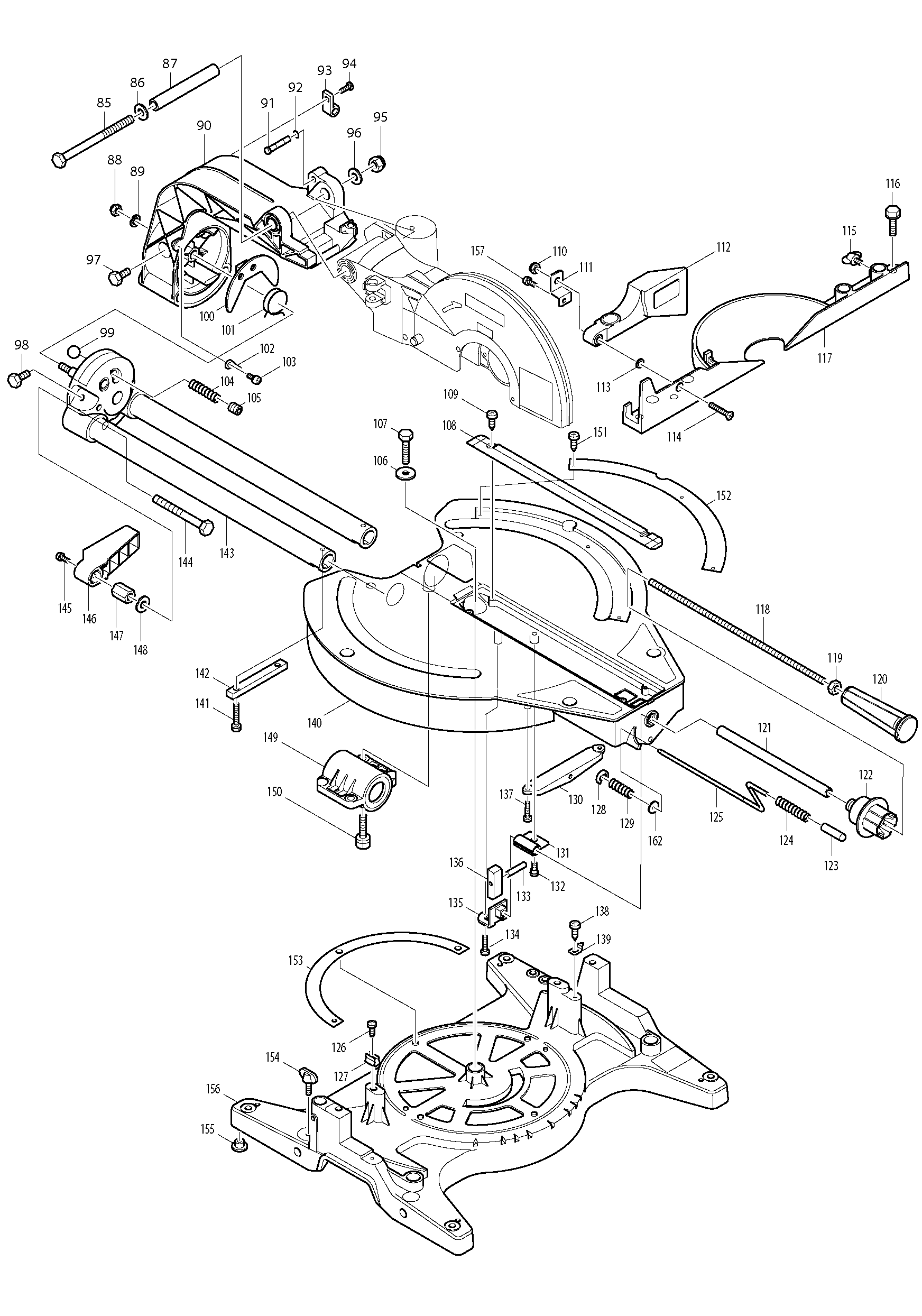Makita LS1013 parts diagram, sheet 2