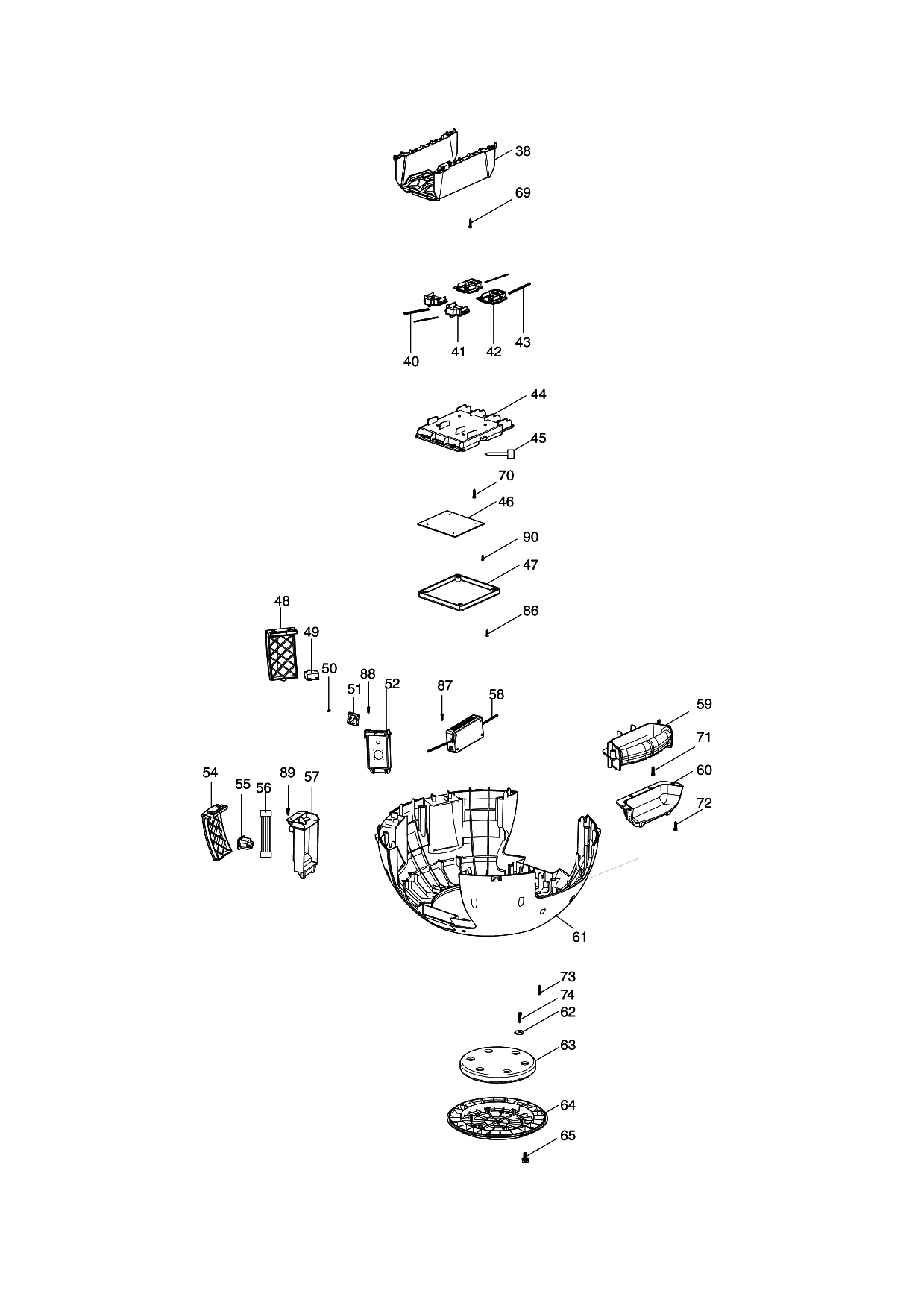 Makita ML010G parts diagram, sheet 2