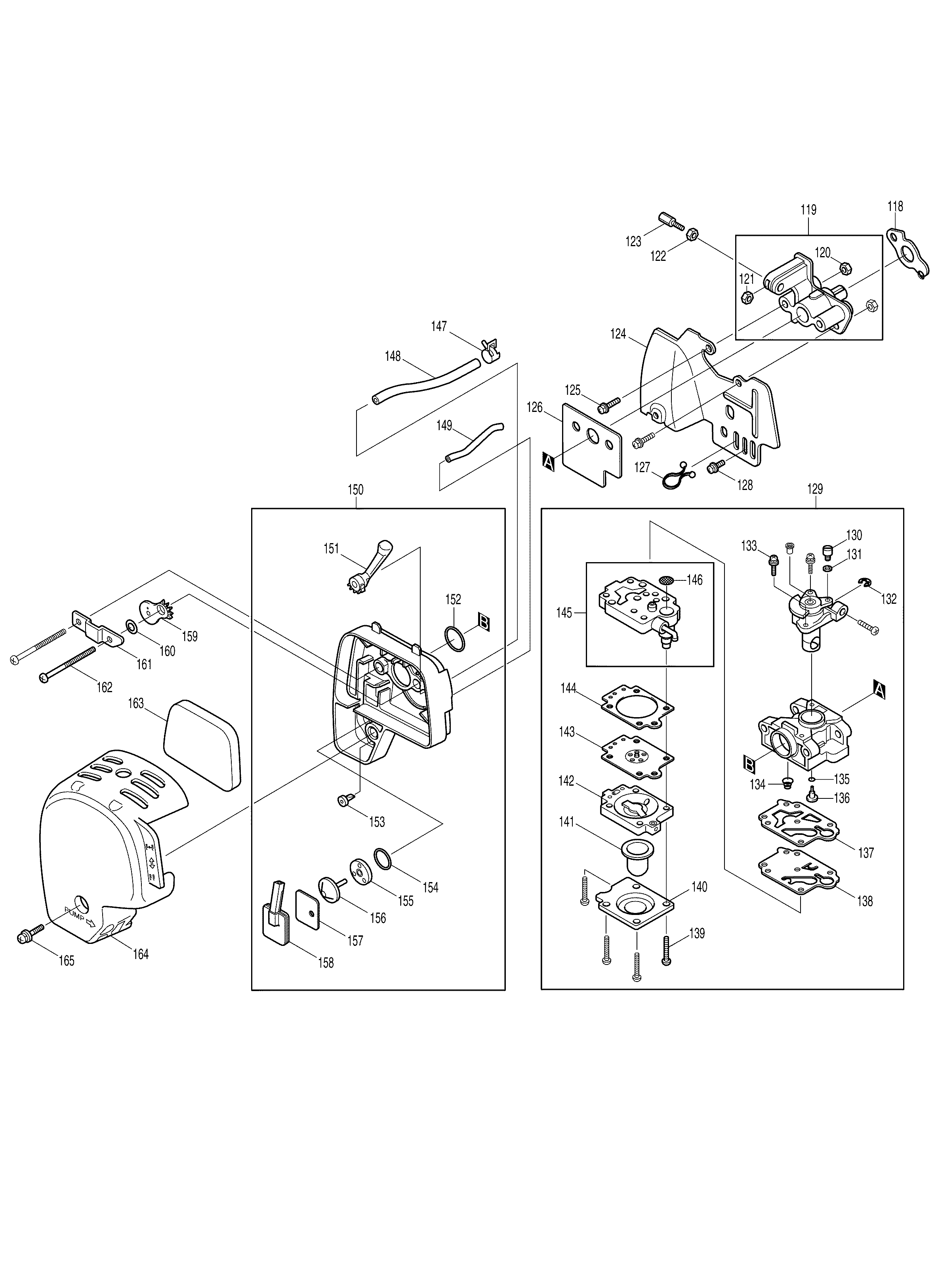 Makita MP3524 parts diagram, sheet 3