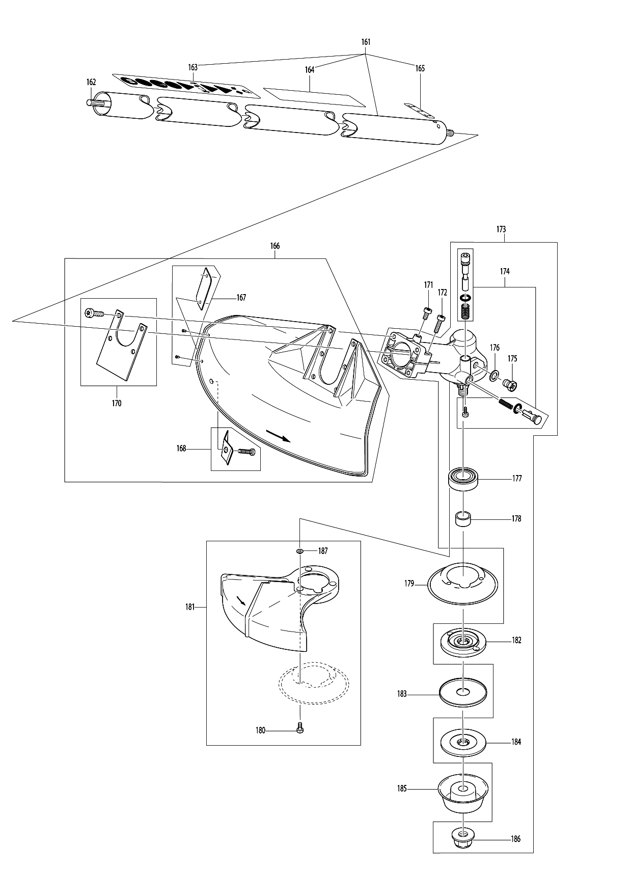 Makita MS-4510 parts diagram, sheet 3