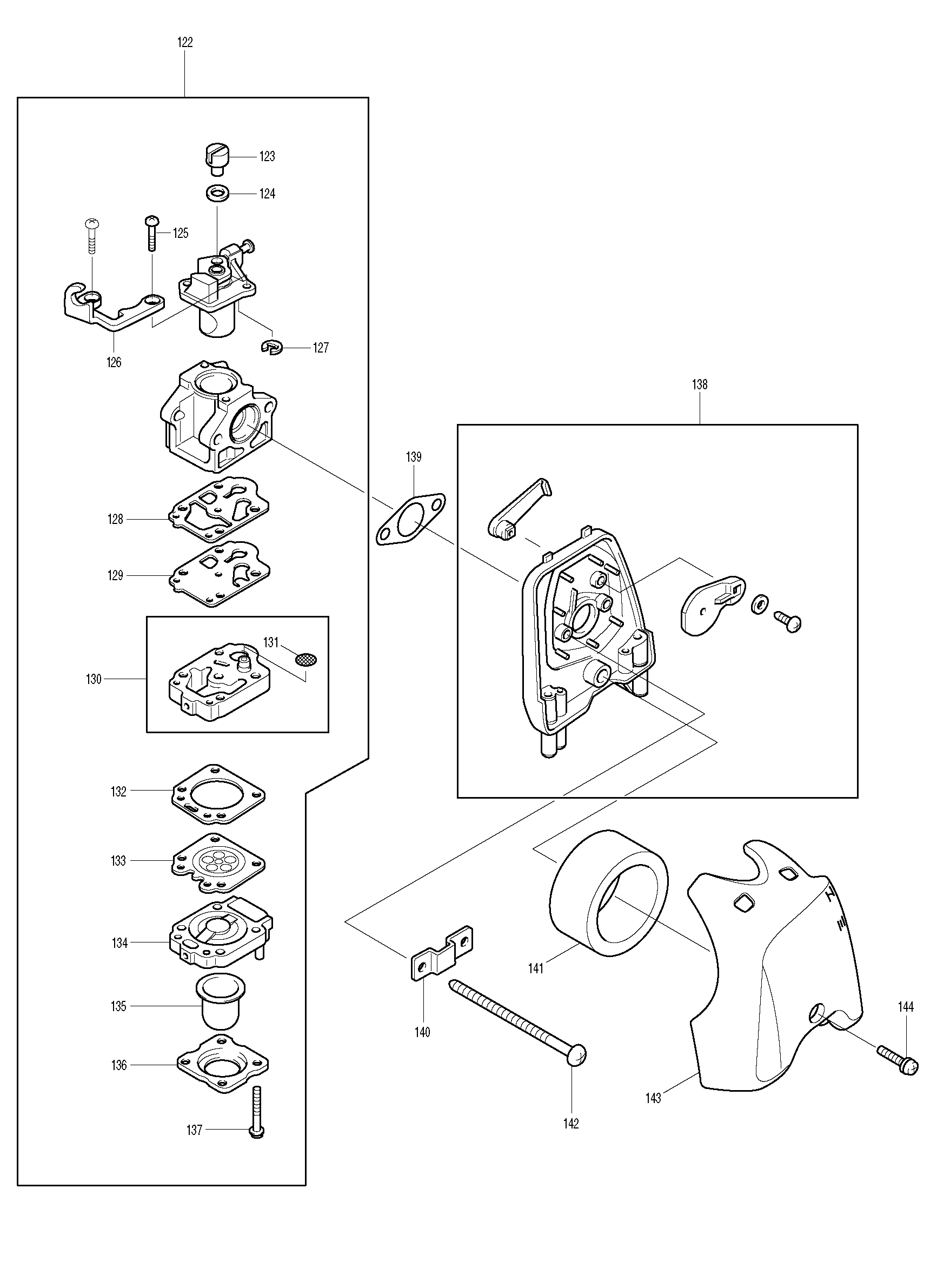 Makita MS26C parts diagram, sheet 4