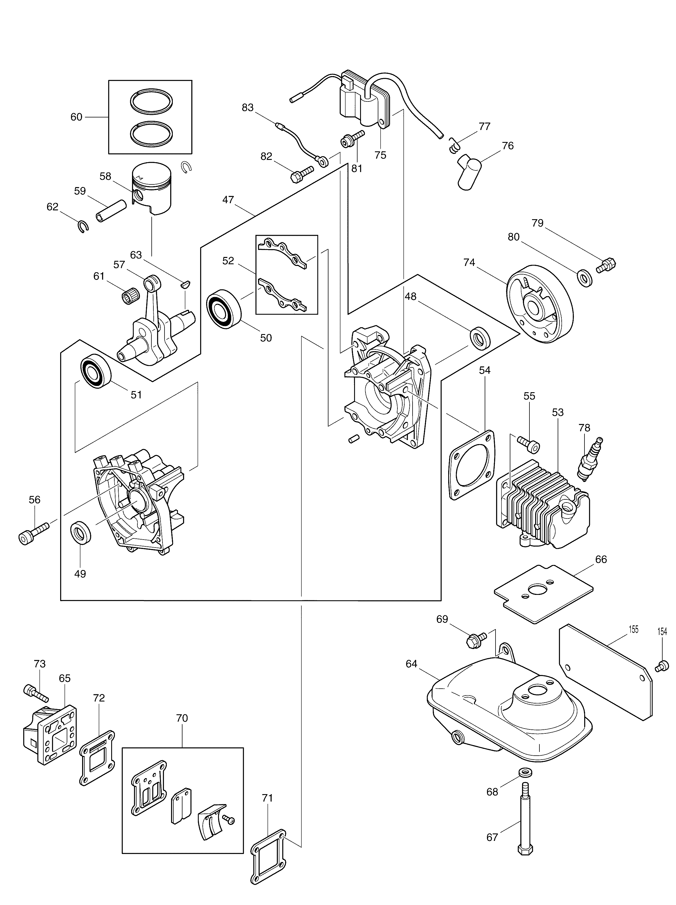 Makita PB500R parts diagram, sheet 2