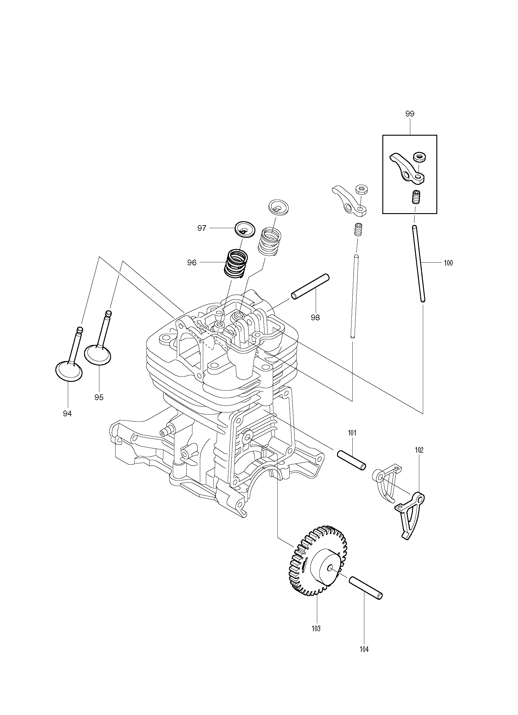 Makita PB76004 parts diagram, sheet 5