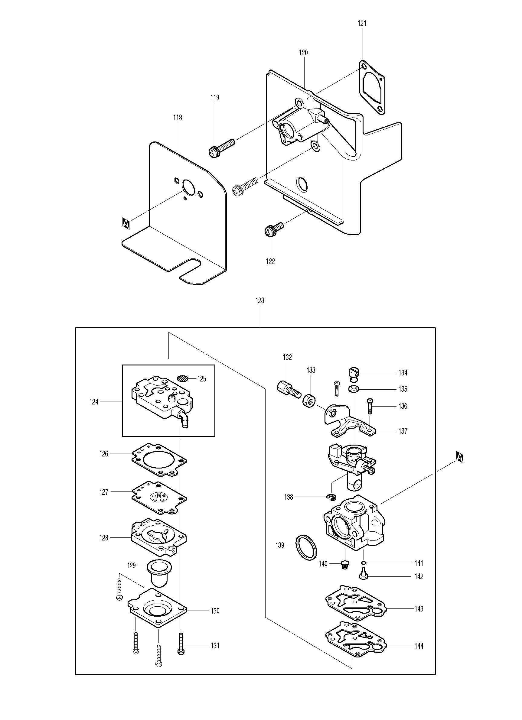 Makita PB76004 parts diagram, sheet 7
