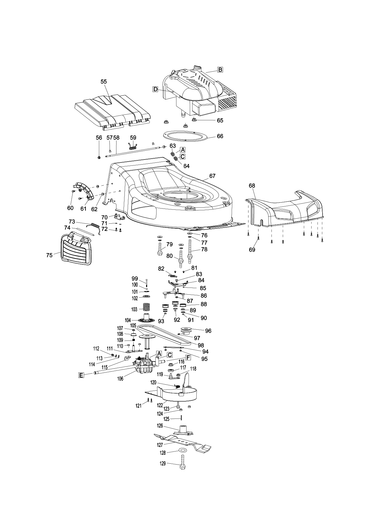 Makita PLM5113 parts diagram, sheet 2