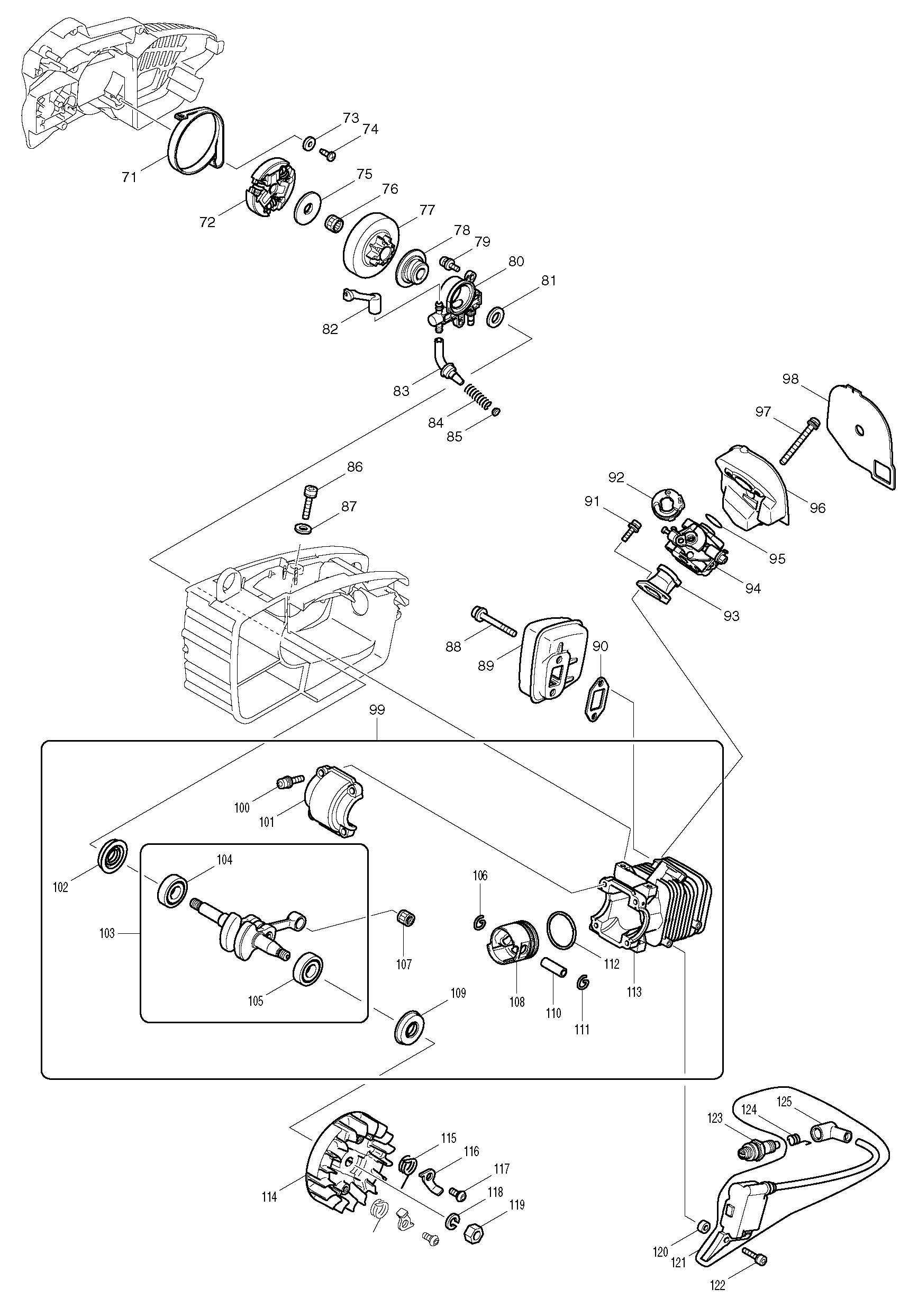 Makita PS-220TH parts diagram, sheet 2