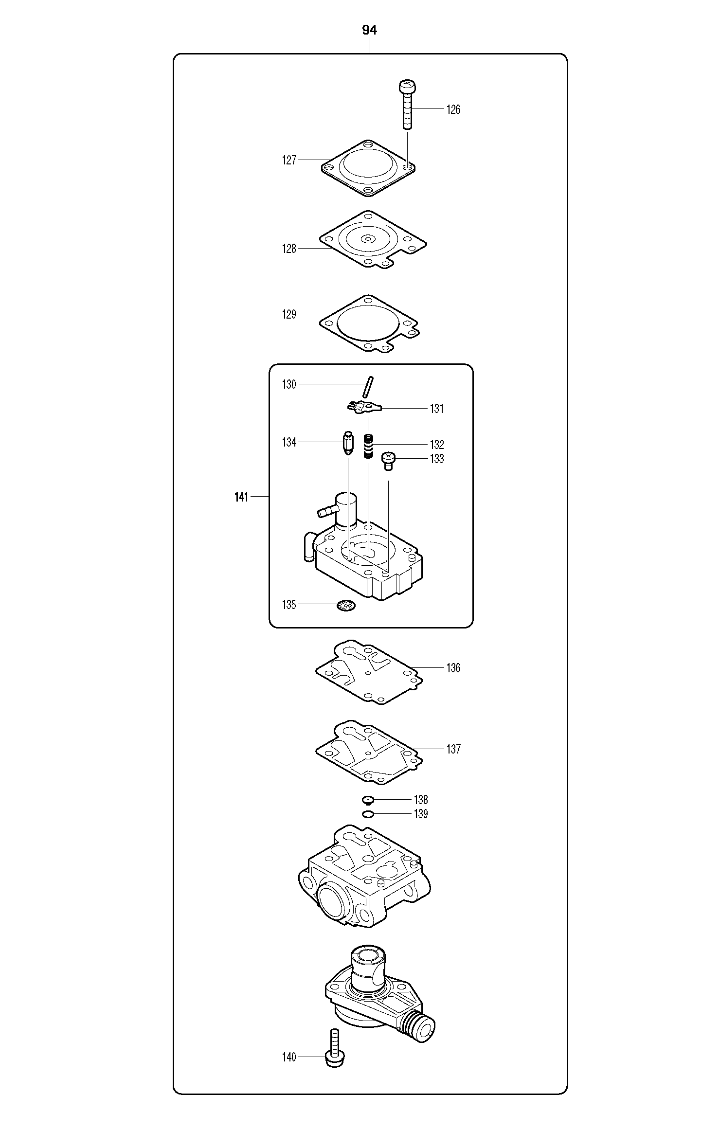 Makita PS-220TH parts diagram, sheet 3