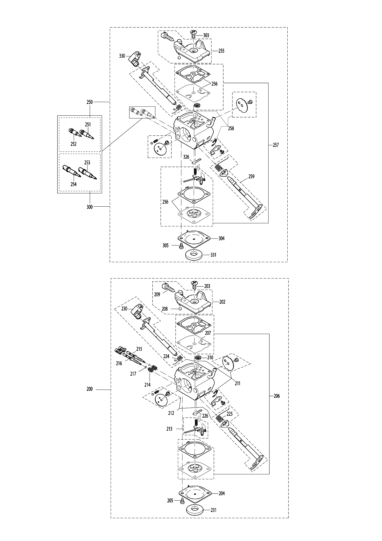 Makita PS-500 parts diagram, sheet 6