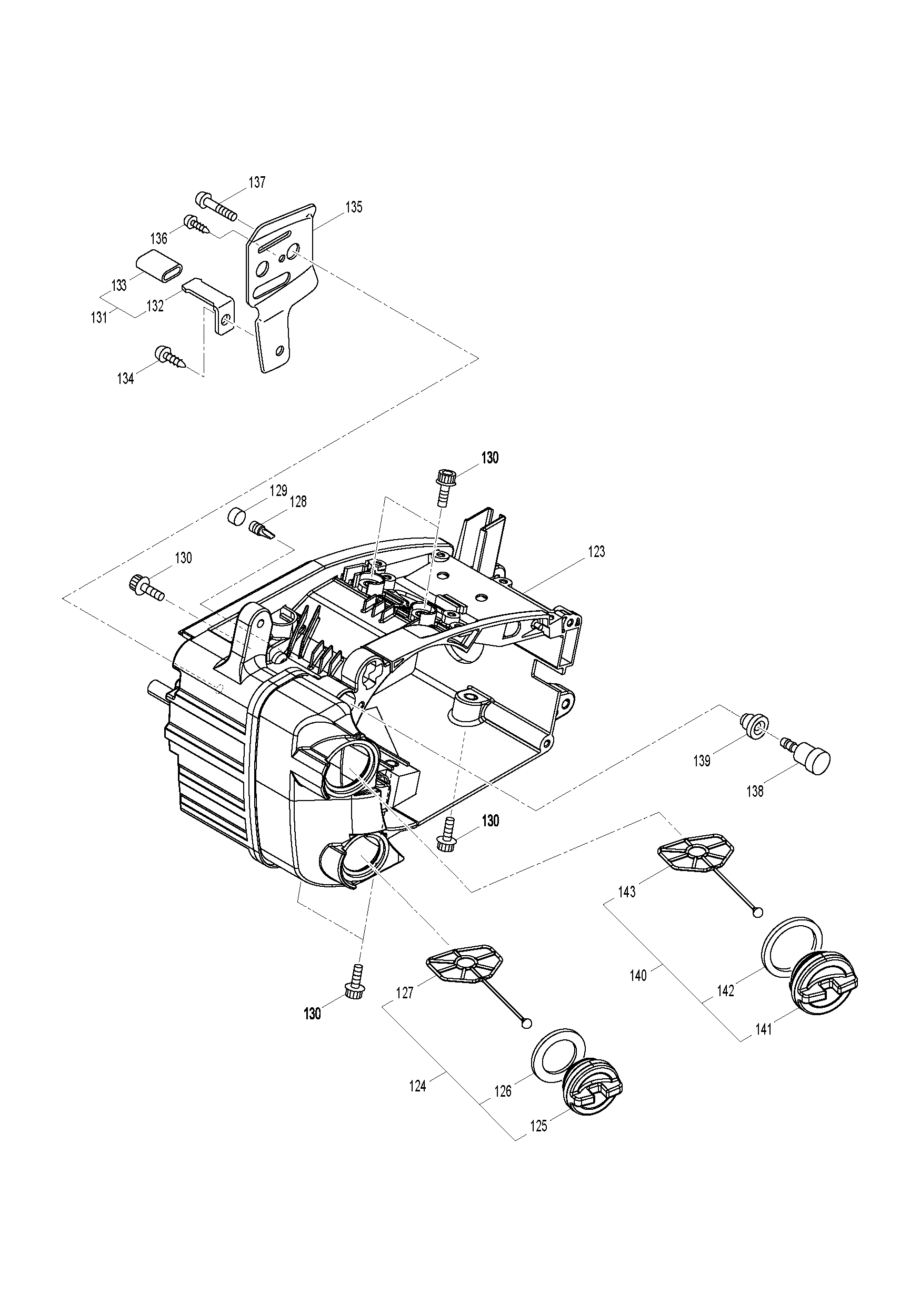 Makita PS310TH parts diagram, sheet 4
